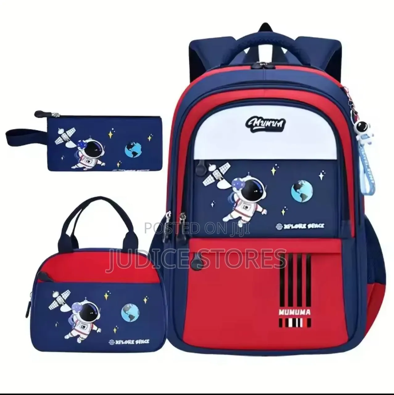 3 PCs/ Set School Backpack With Lunch Bag Pencil Bag