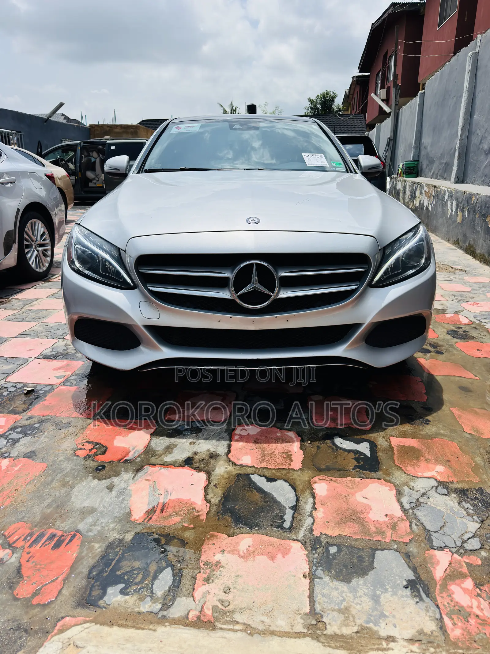 Mercedes-Benz C300 Luxury 4Matic Sedan AWD (2.0L 4cyl 7A) 2016 Silver