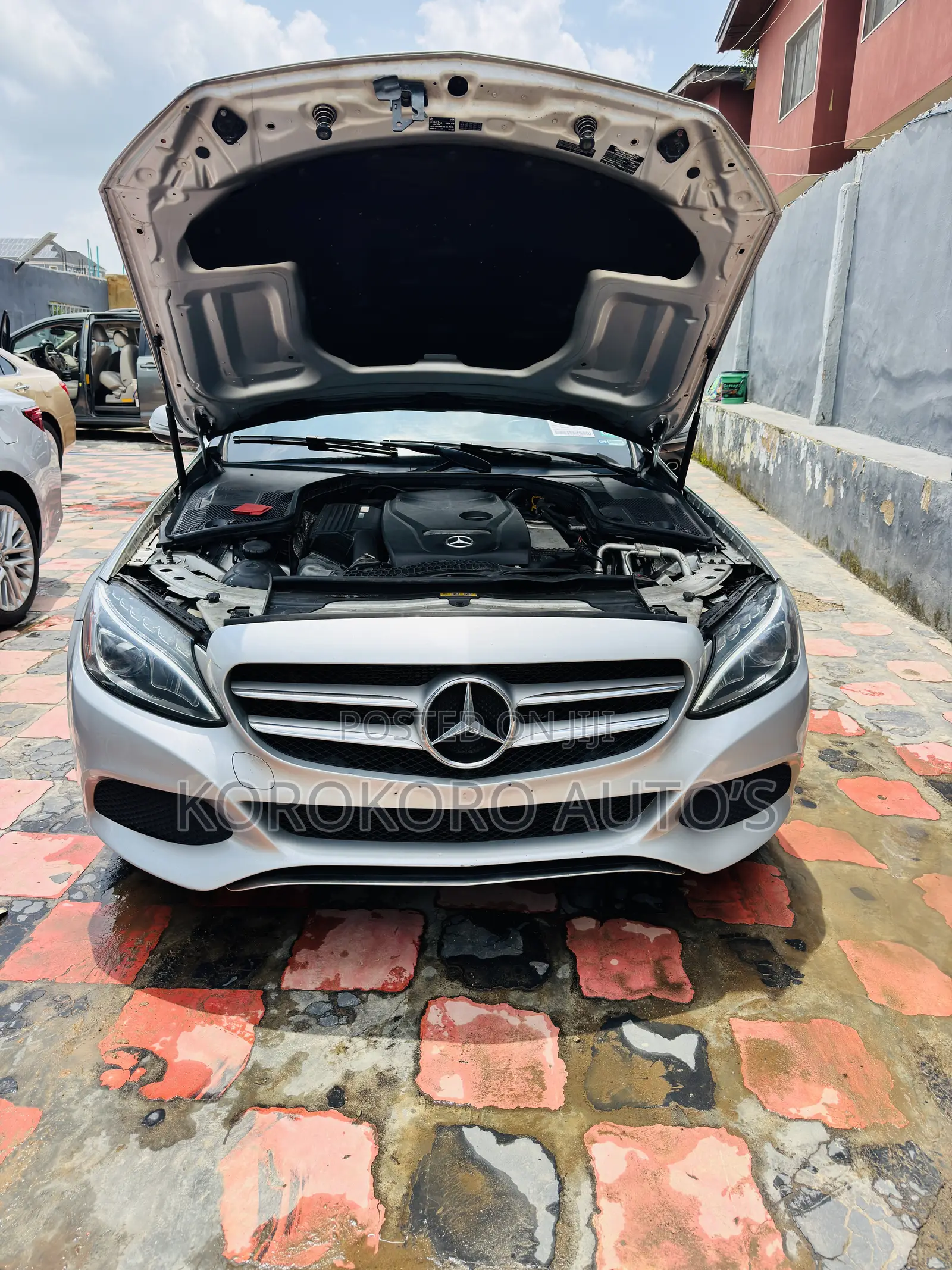 Mercedes-Benz C300 Luxury 4Matic Sedan AWD (2.0L 4cyl 7A) 2016 Silver