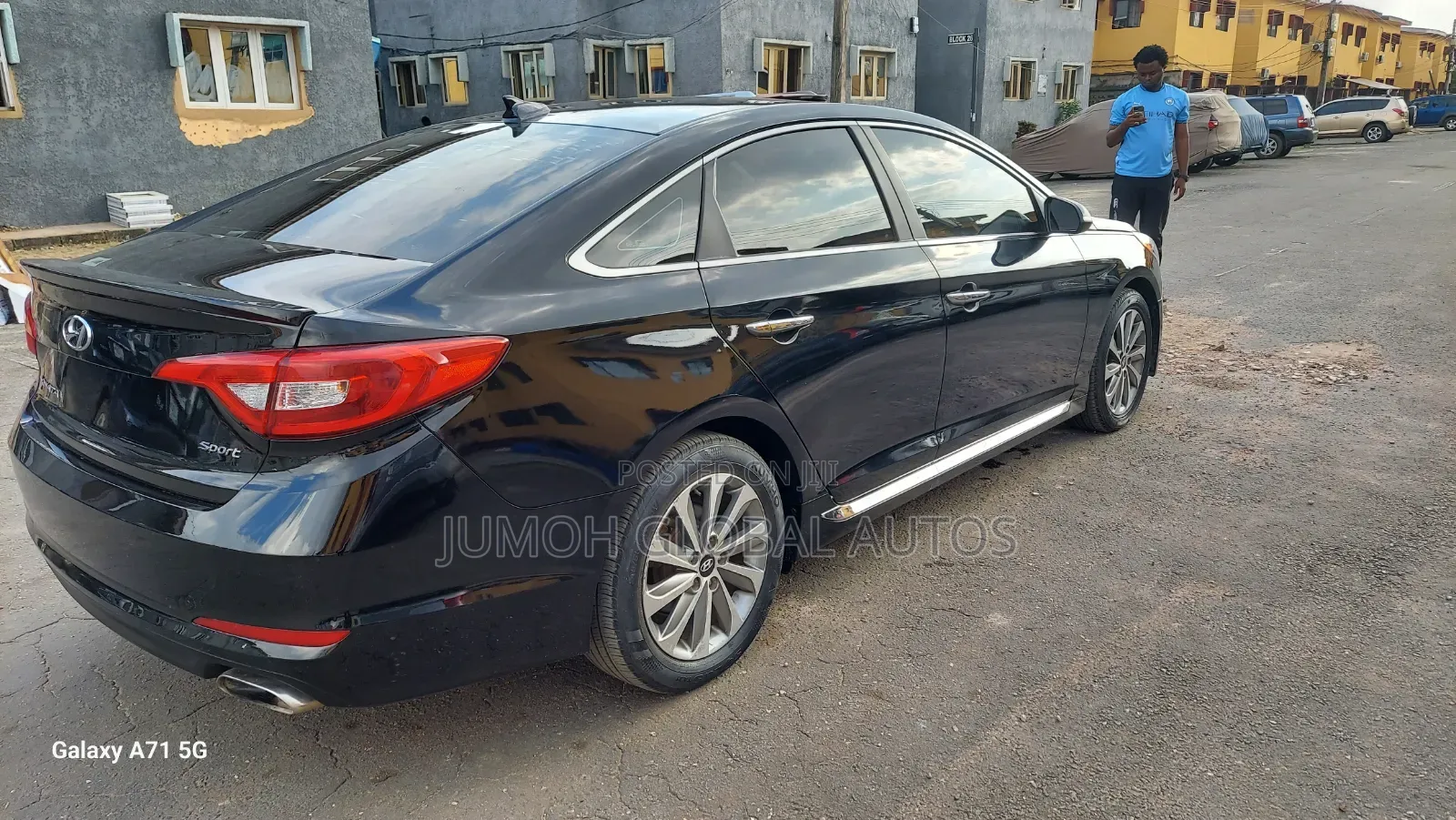 Hyundai Sonata Sport Sedan FWD (2.4L 4cyl 6A) 2017 Black