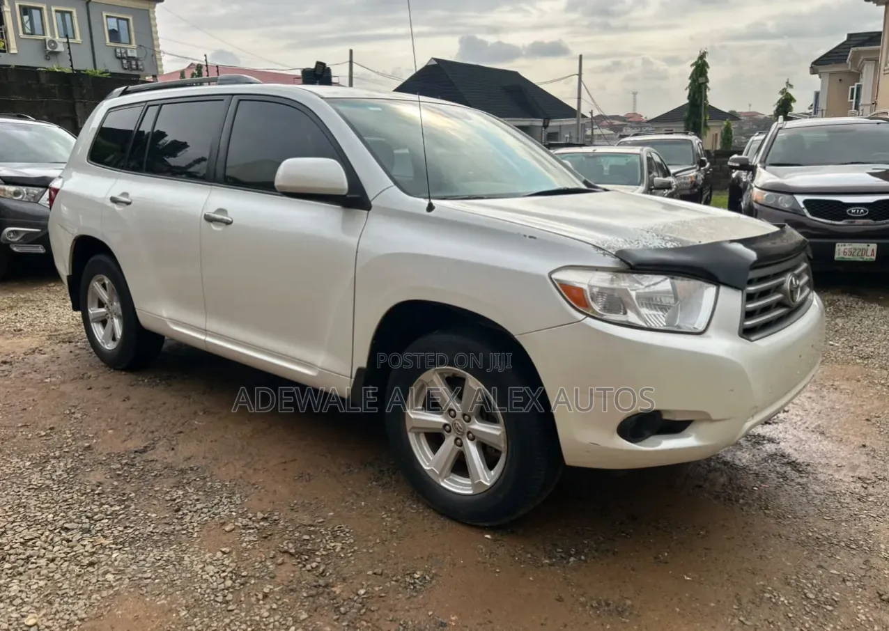 Toyota Highlander 2009 White