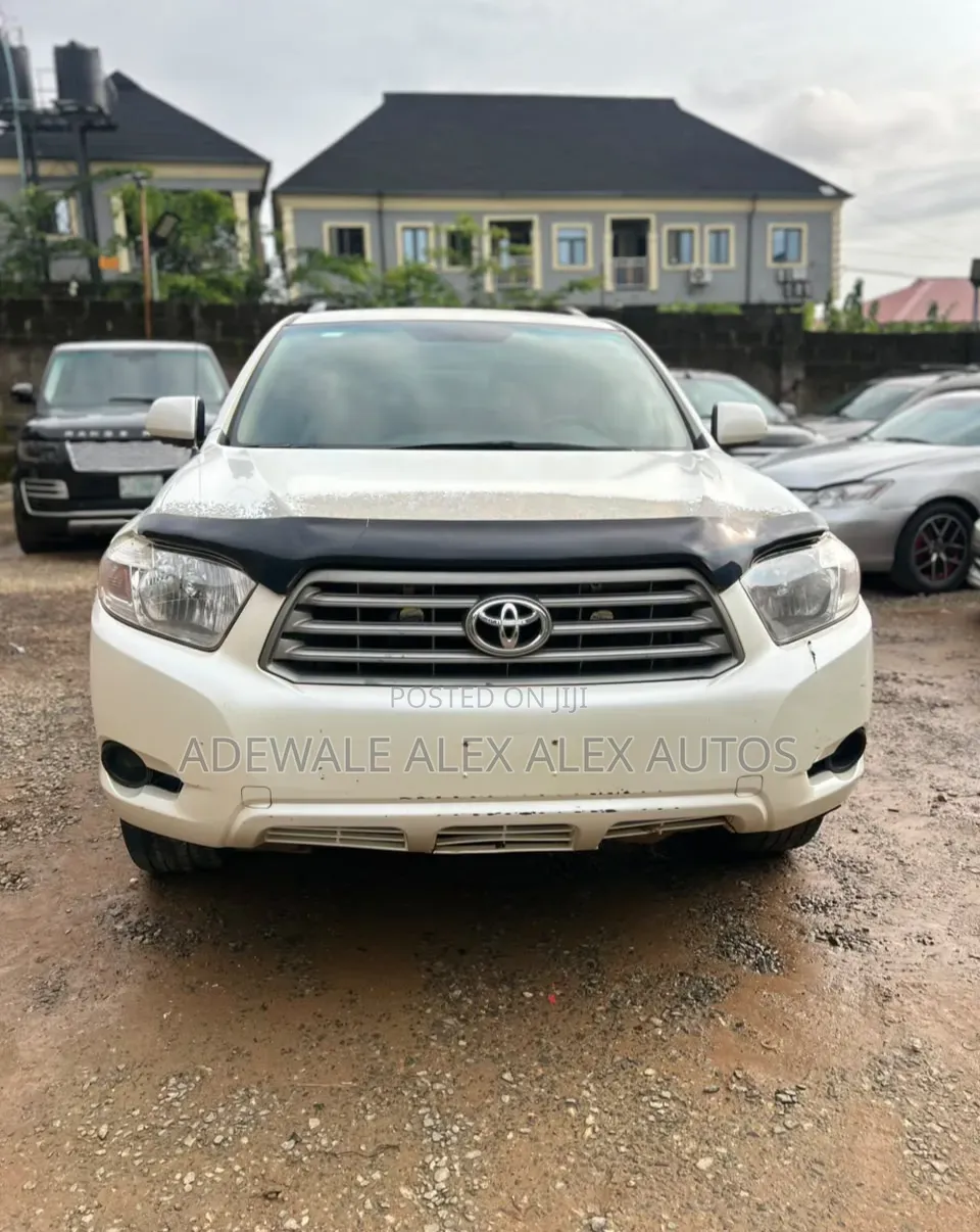 Toyota Highlander 2009 White