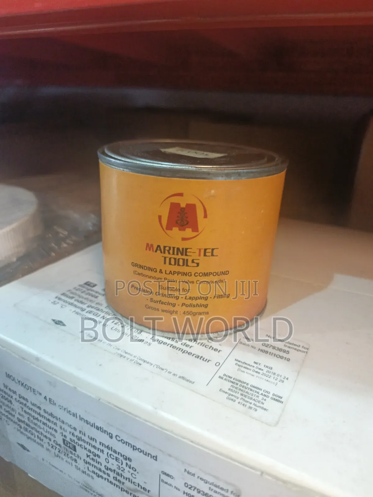 Carborundum Paste Grinding and Lapping Compounds Valve