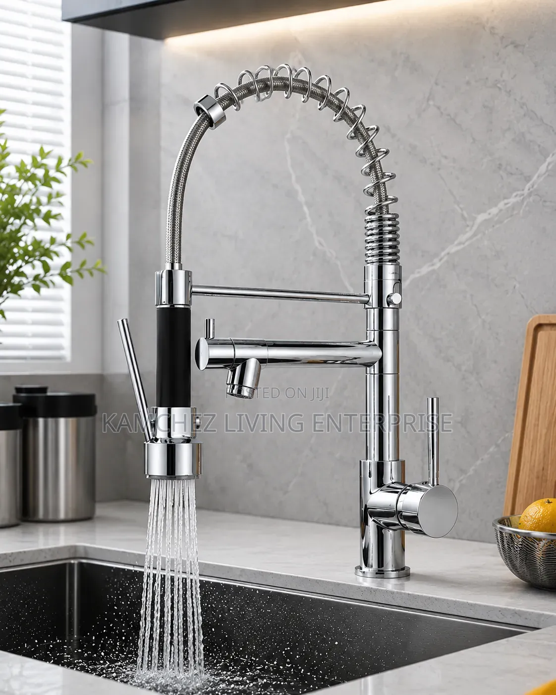 Luxury Pull-Down Kitchen Faucet Mixer Tap
