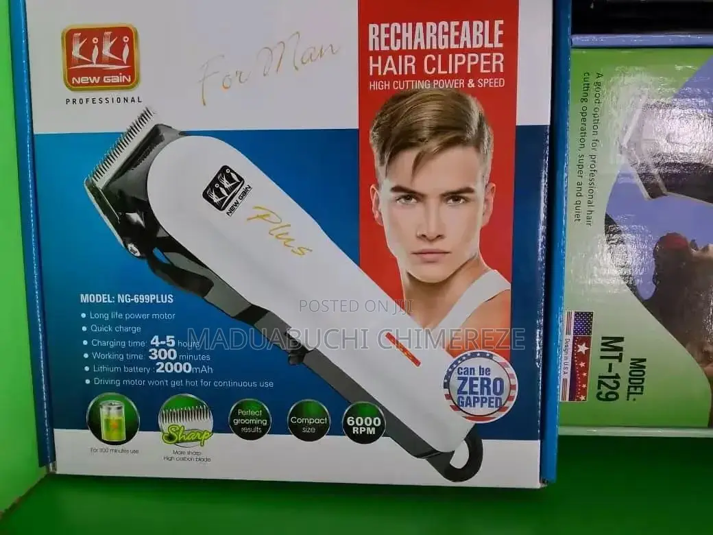 Kiki Professional Wireless Hair Clipper – Rechargeable Cordless