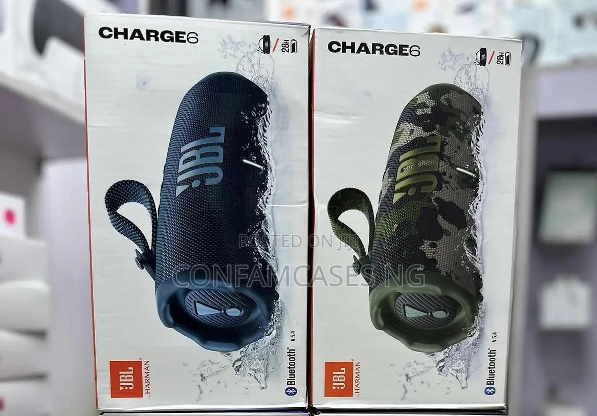 Original JBL Charge 6 Wireless Bluetooth Speaker