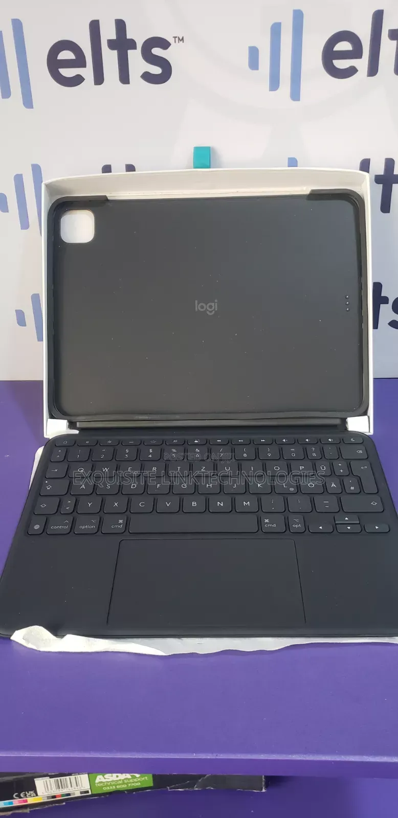 Combo Touch iPad Air 11 Pro, M2,m3,m4 Keyboard