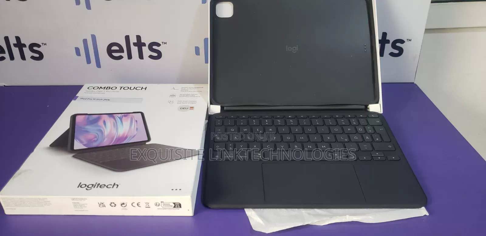 Combo Touch iPad Air 11 Pro, M2,m3,m4 Keyboard