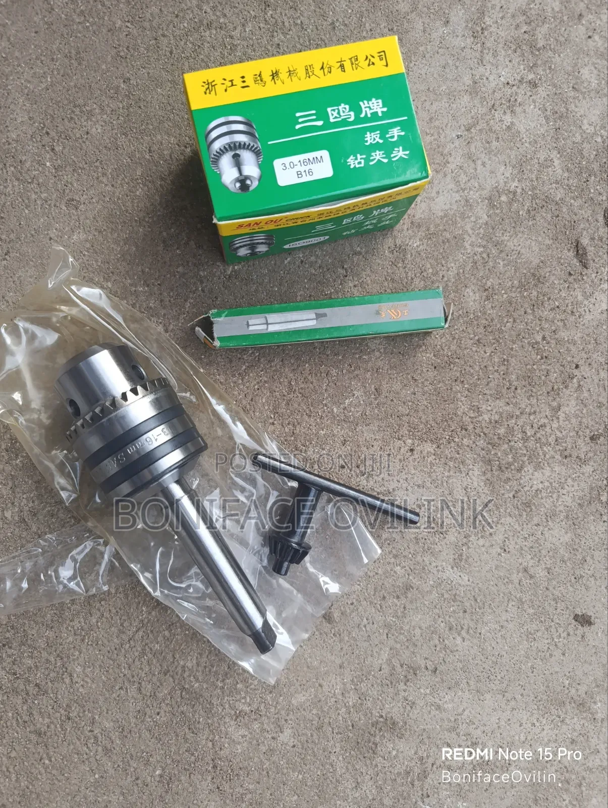 Metal Drill Chuck Set 3-16mm/Mt2 B16 Adapter Heavy Duty