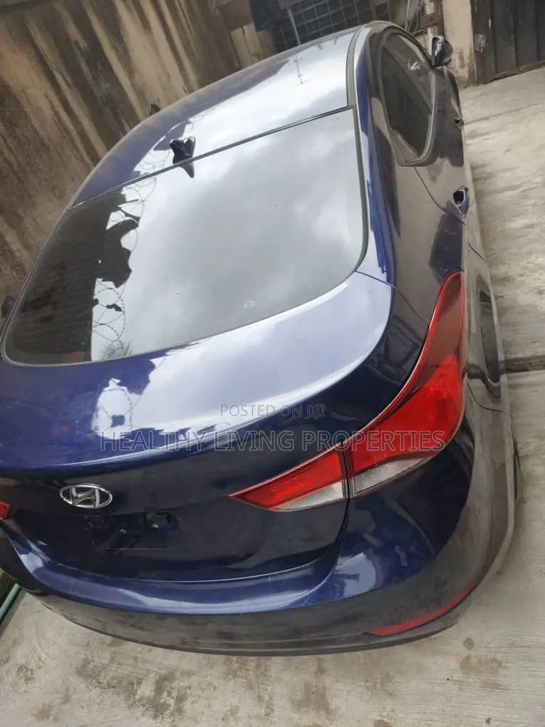 Hyundai Elantra 2014 Blue