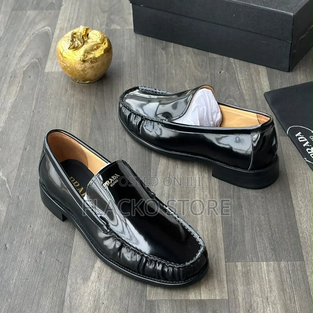 Original Prada Patent Vintage Loafers Shoes