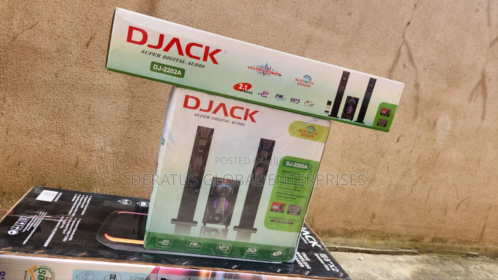 Original DJACK DJ-2202A Super Digital Audio Speaker