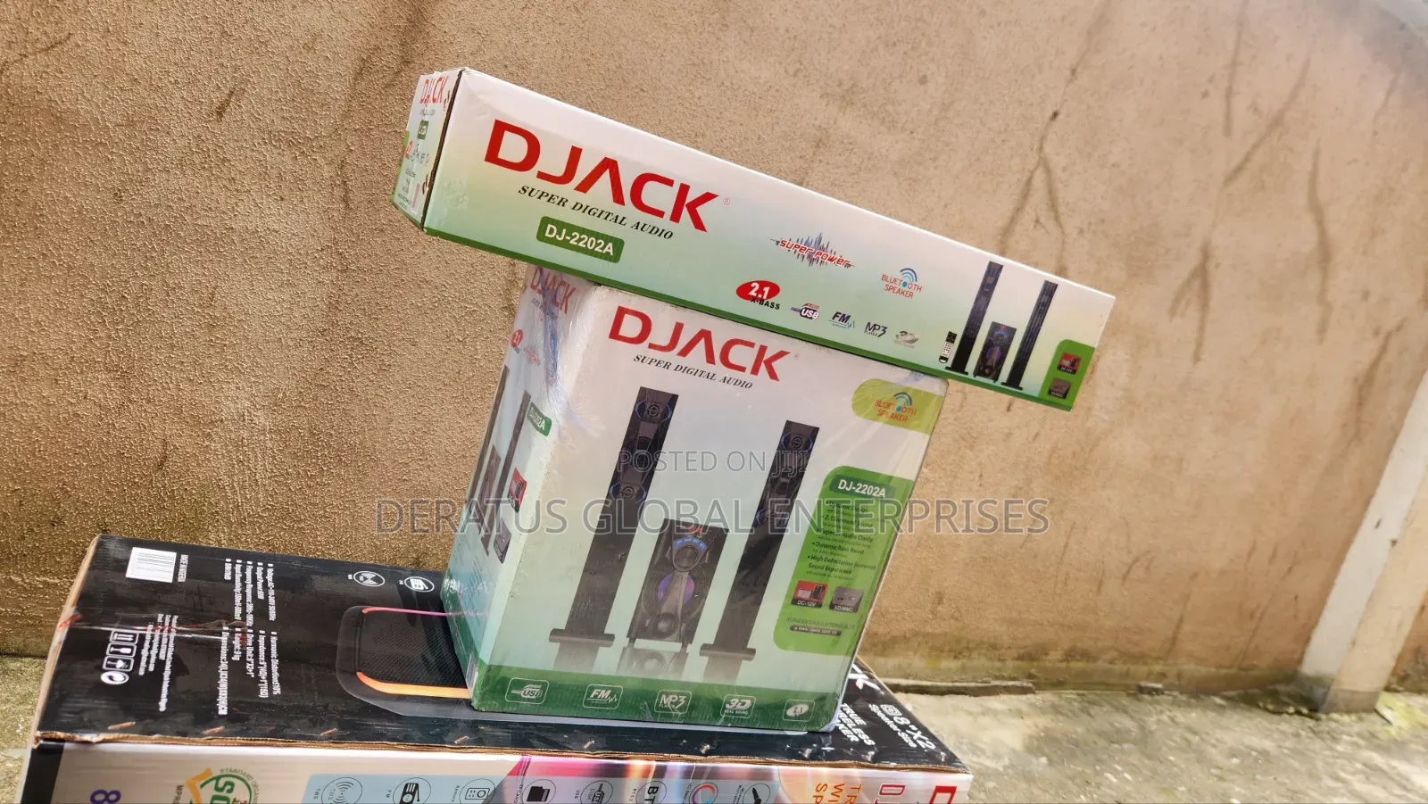 Original DJACK DJ-2202A Super Digital Audio Speaker