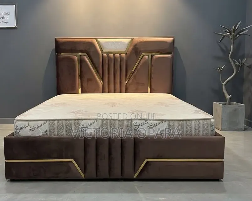 6by6 Orthopedic Mattrass and Bedframe
