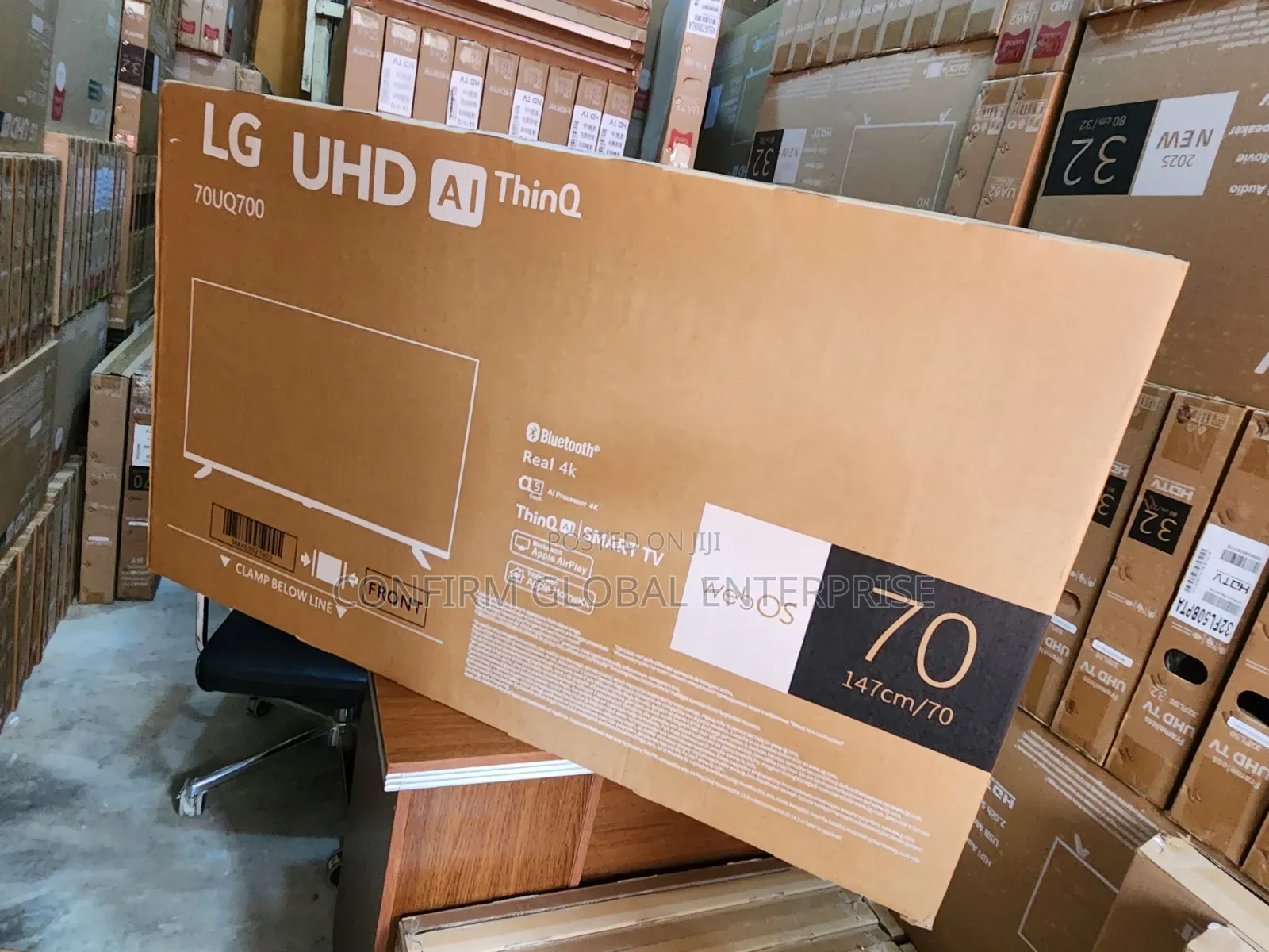 LG 70 Inch Smart TV With Multiple HDMI Ports