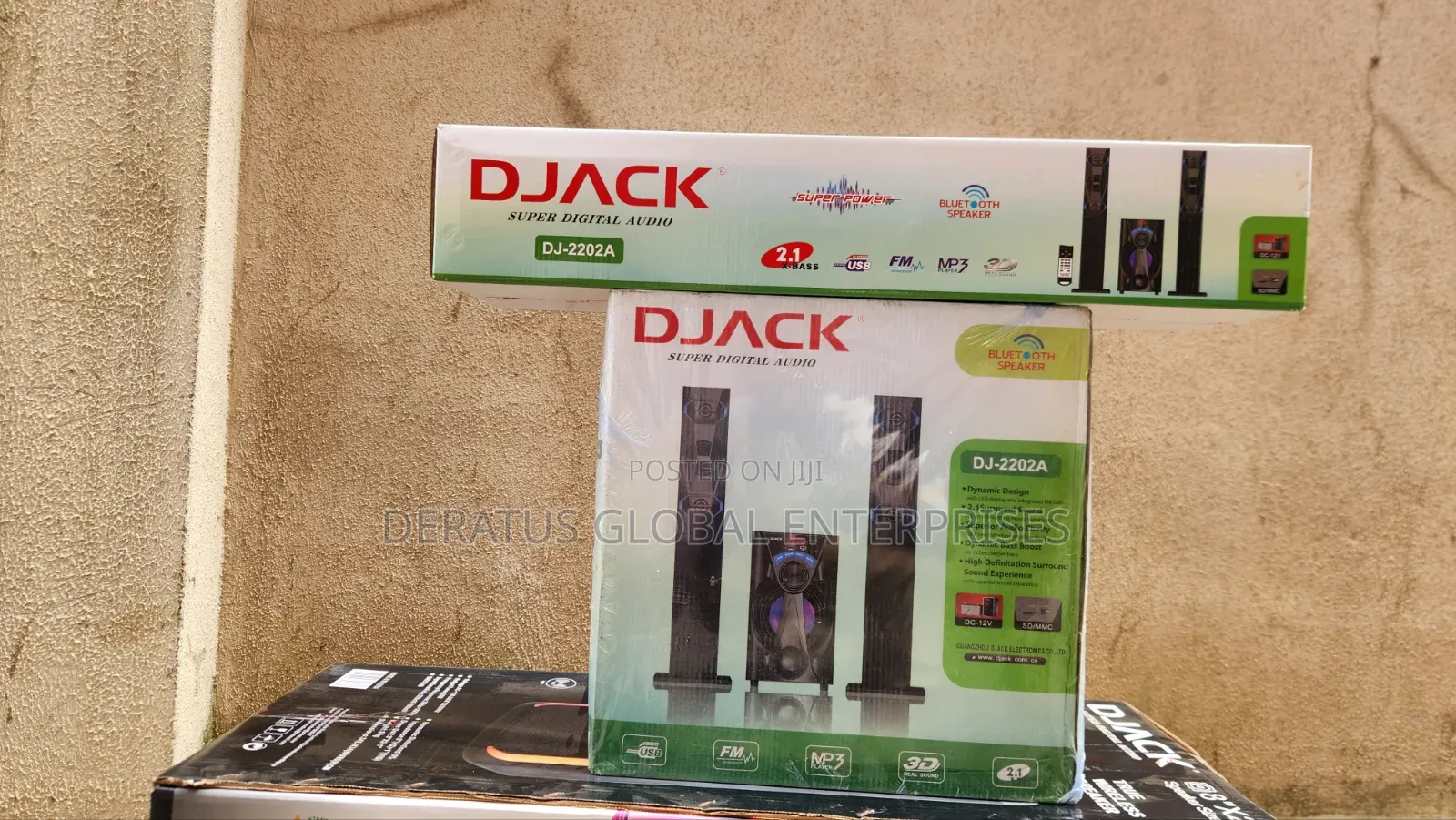 DJACK 2.1 X-Bass Bluetooth Multimedia Speaker System