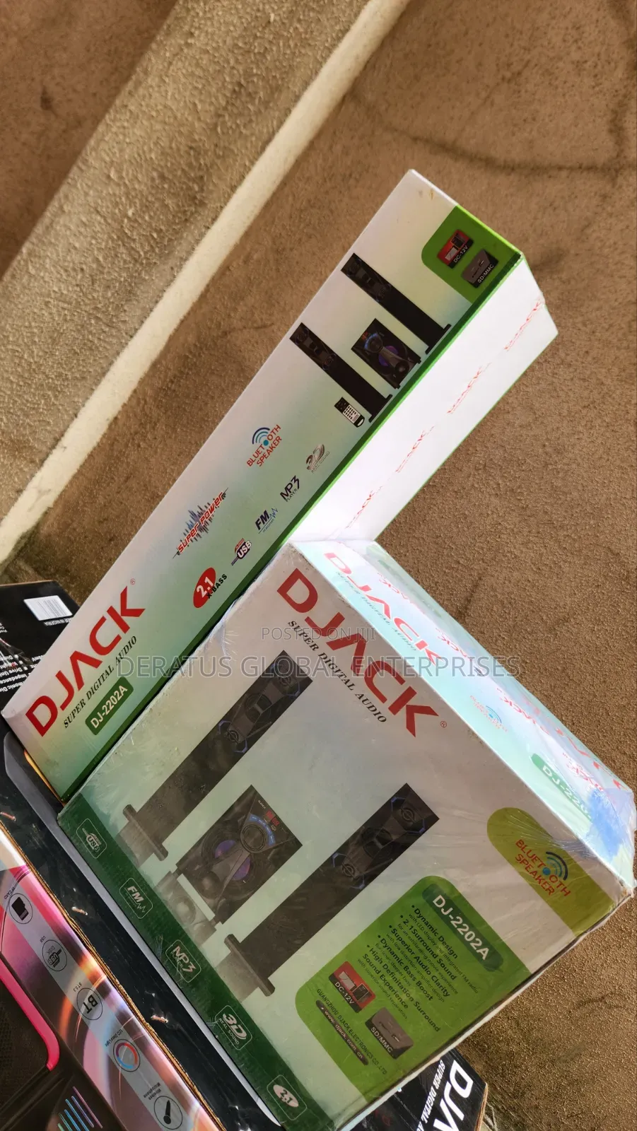Powerful DJACK DJ-2202A 3D Surround Sound System