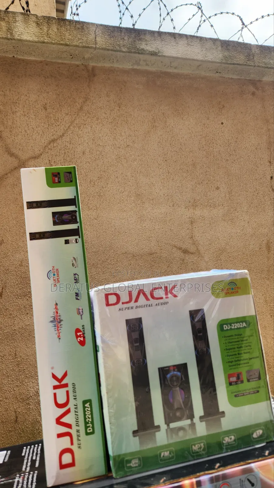 DJACK DJ-2202A Bluetooth Speaker With Subwoofer