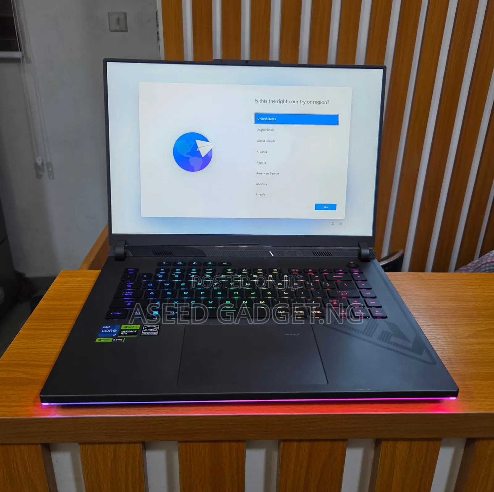 Laptop Asus ROG Strix G16 16GB Intel Core i7 SSD 1T