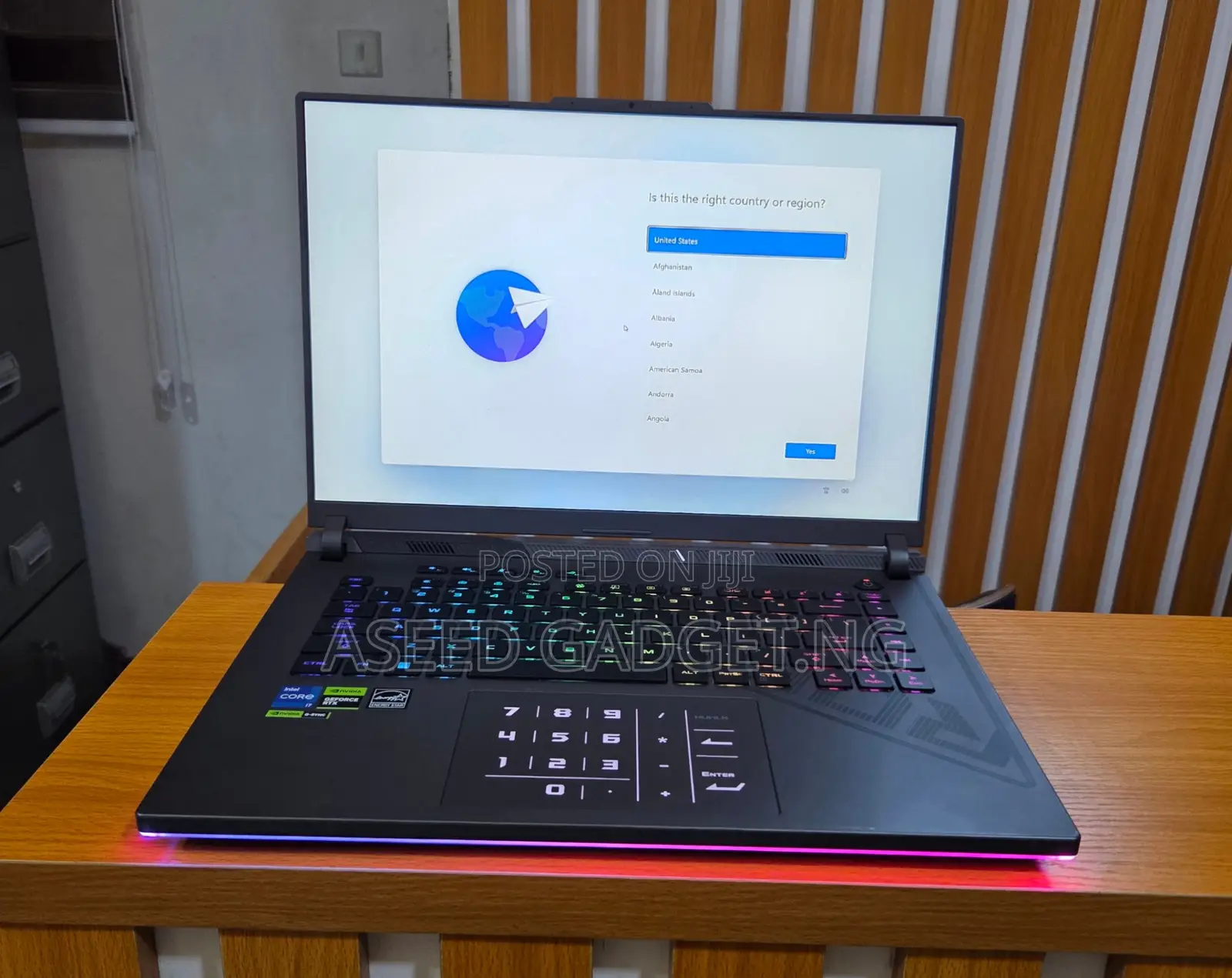 Laptop Asus ROG Strix G16 16GB Intel Core i7 SSD 1T