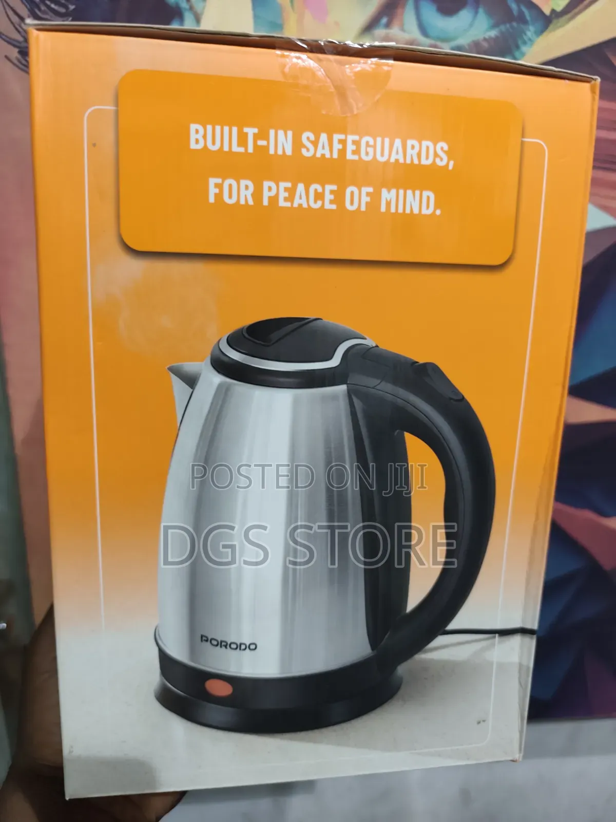 Porodo Pyro Electric Stainless Steel Kettle