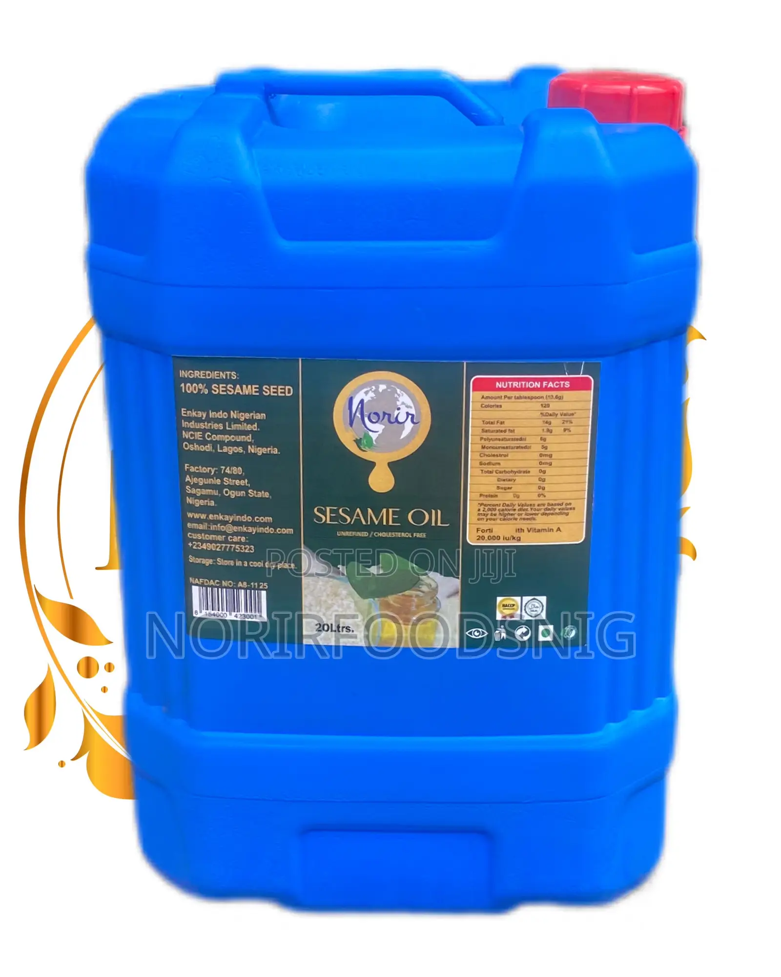 Norir Sesame Oil Liter 20