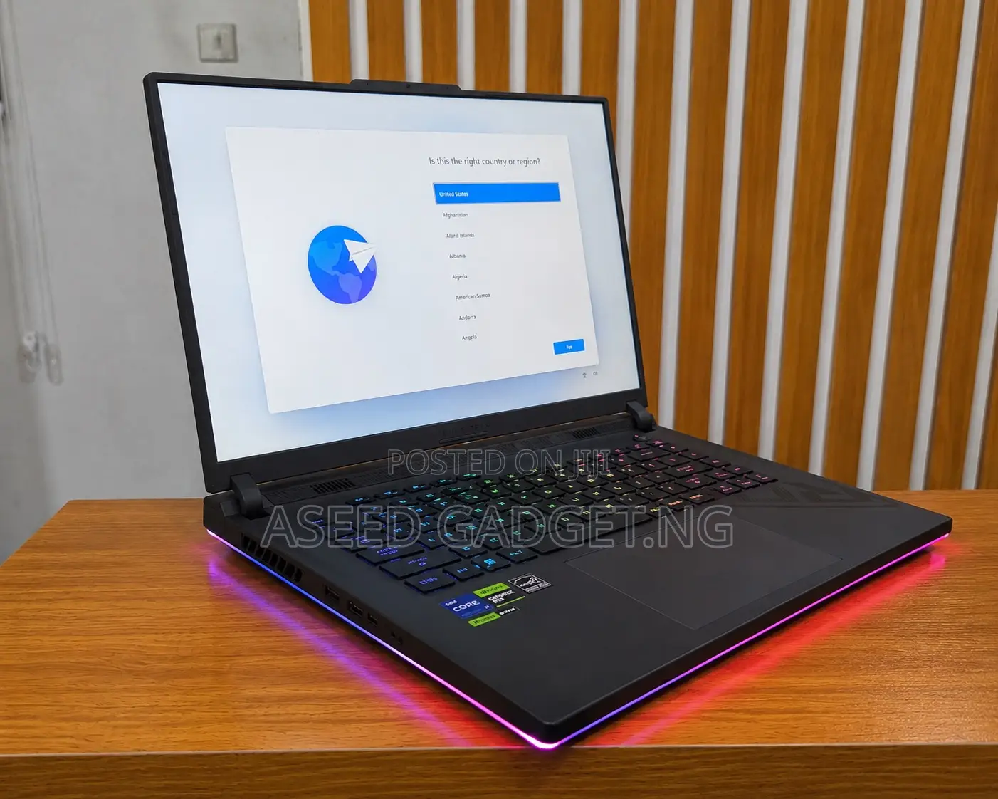 Laptop Asus ROG Strix G16 16GB Intel Core i7 SSD 1T