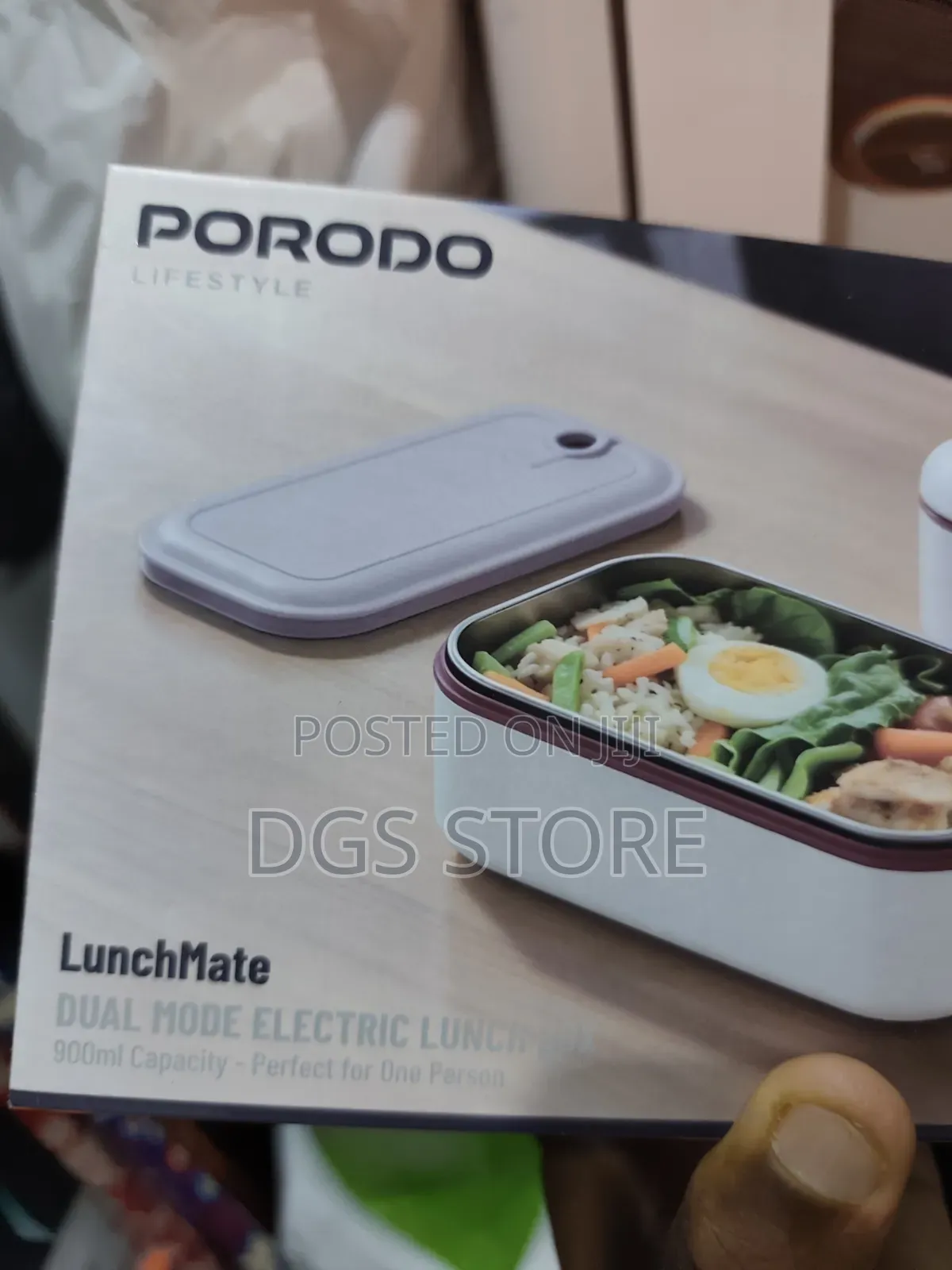 Porodo Lunchmate Dual Mode Electric Lunch Box 900ml