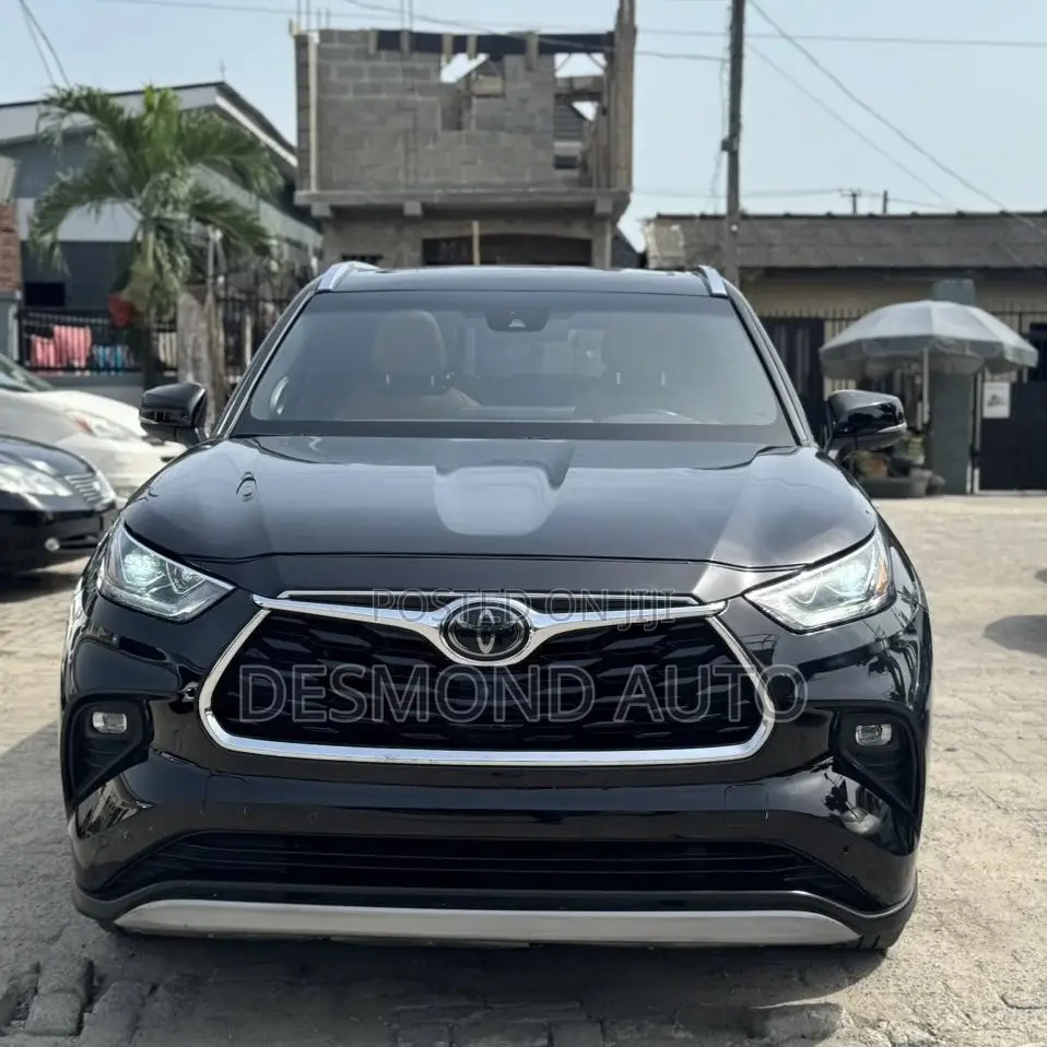 Toyota Highlander Platinum 2021 Black