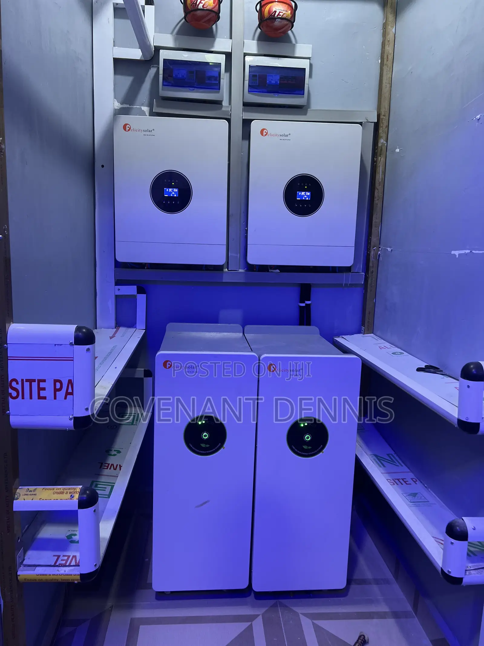 Felicity 24kva Inverter With 30kwh Lithium Battery Full Set Up