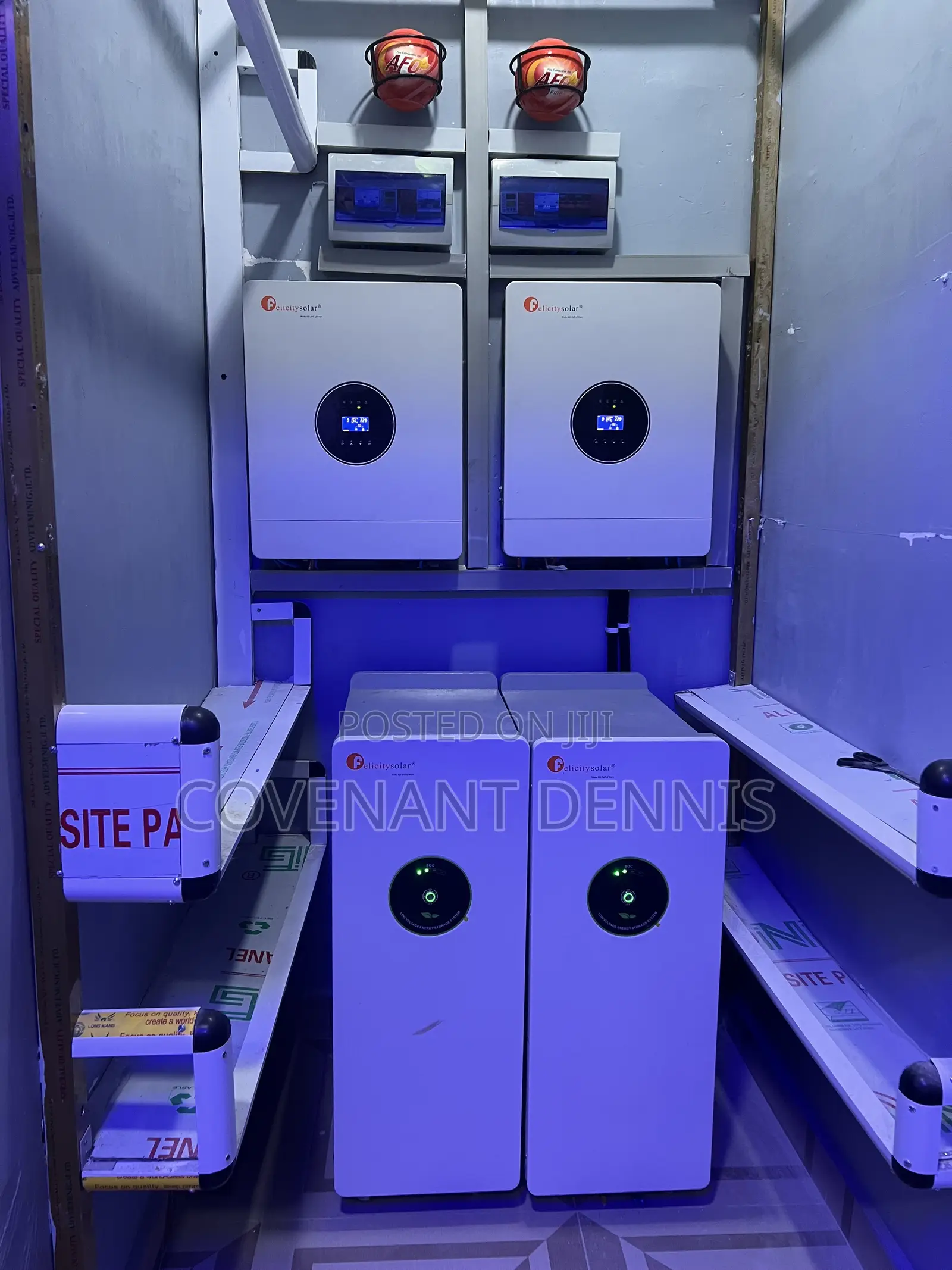Felicity 24kva Inverter With 30kwh Lithium Battery Full Set Up