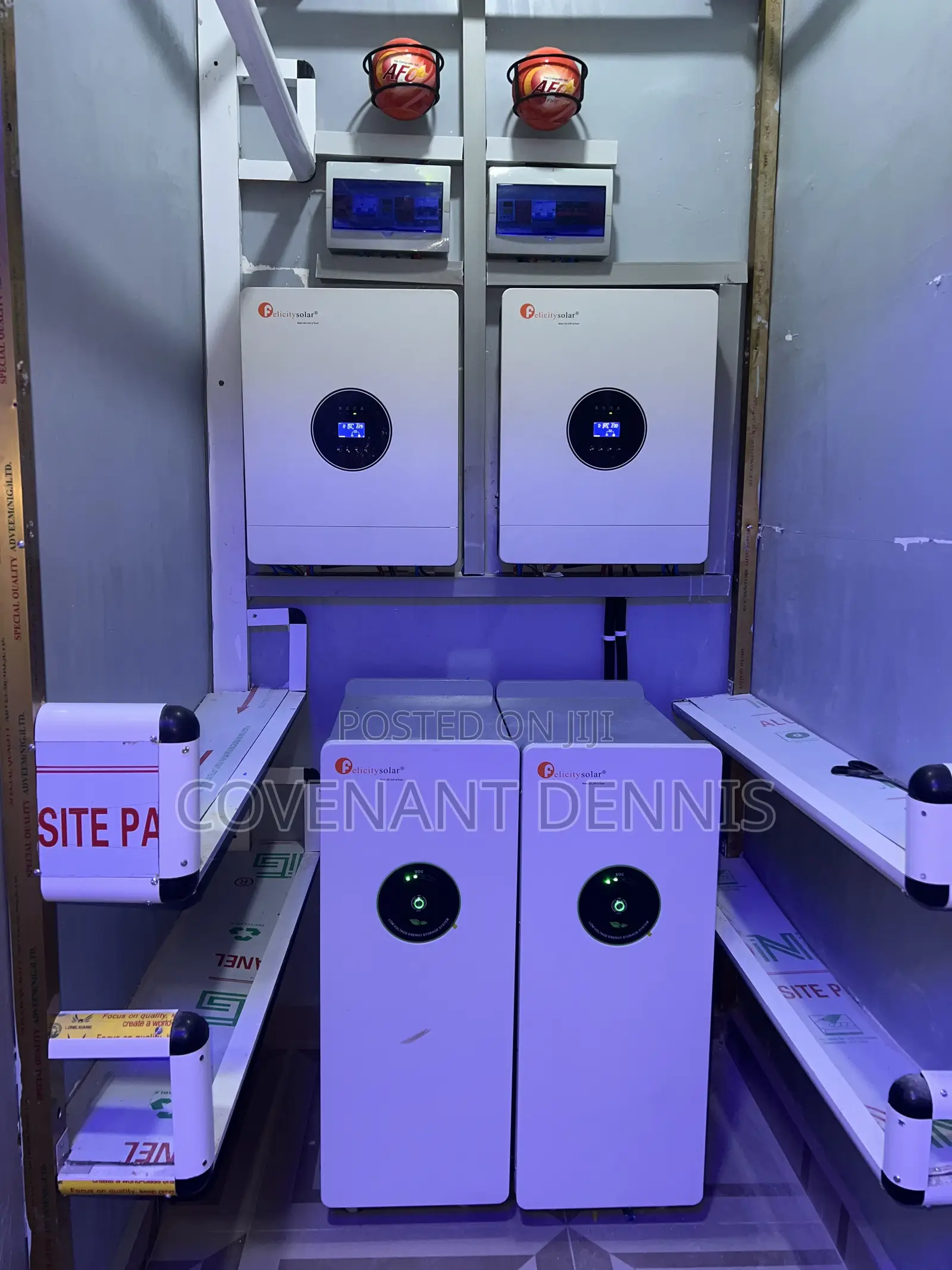 Felicity 24kva Inverter With 30kwh Lithium Battery Full Set Up