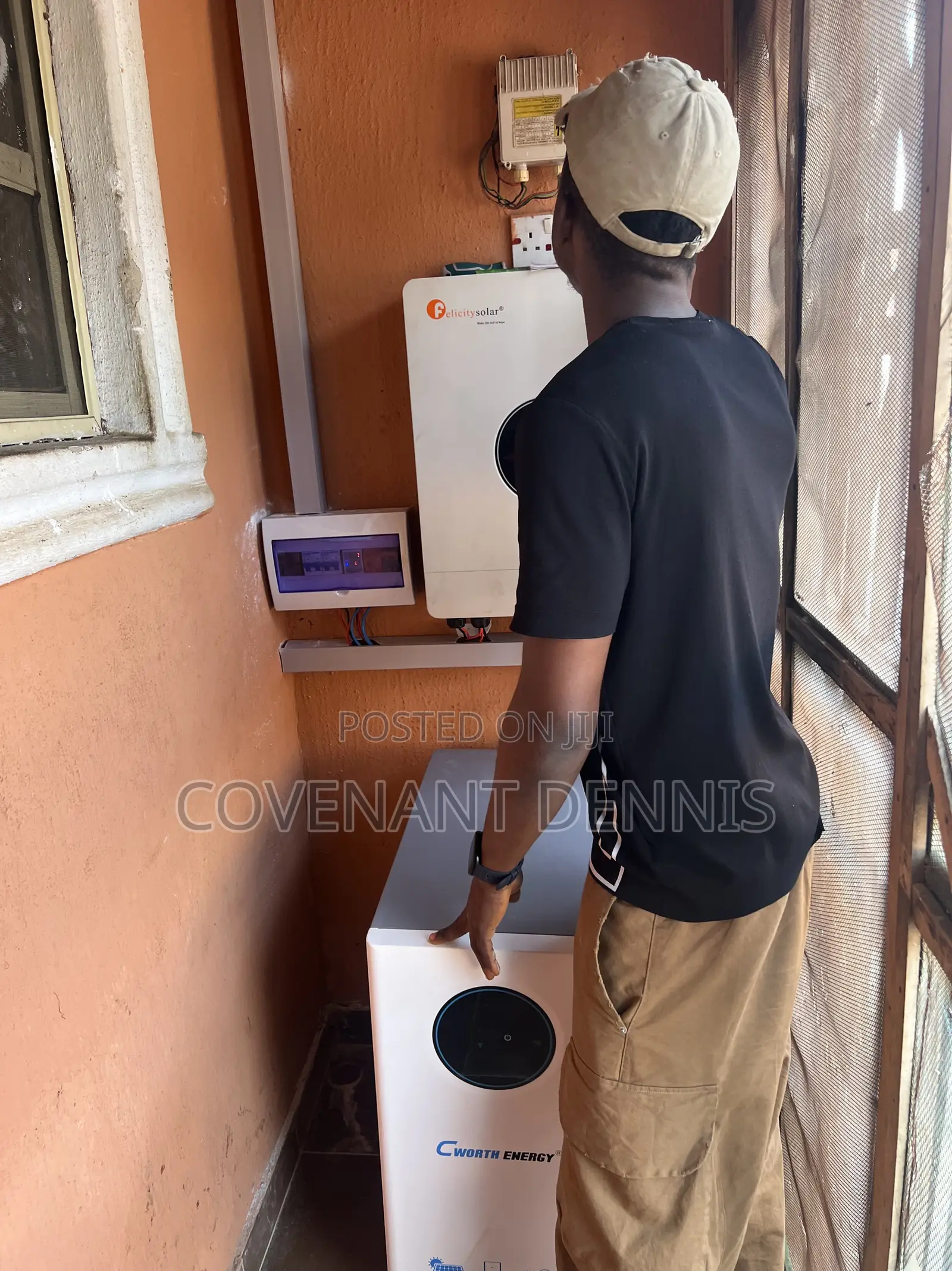 Felicity 8kva 48 Ivem Hybrid Inverter + Cworth 15kwh Lithium Battery