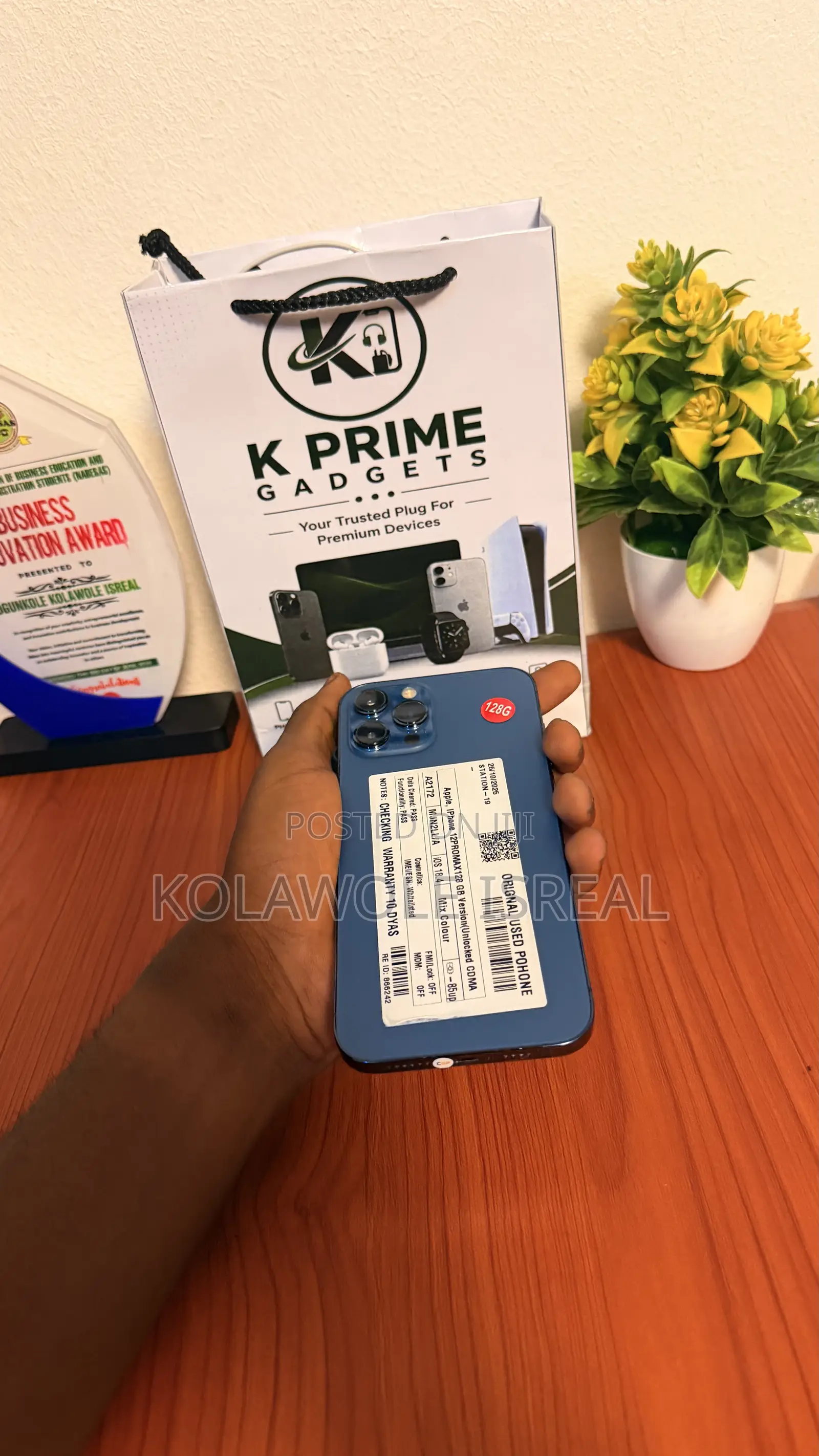 Apple iPhone 12 Pro Max 128 GB Blue