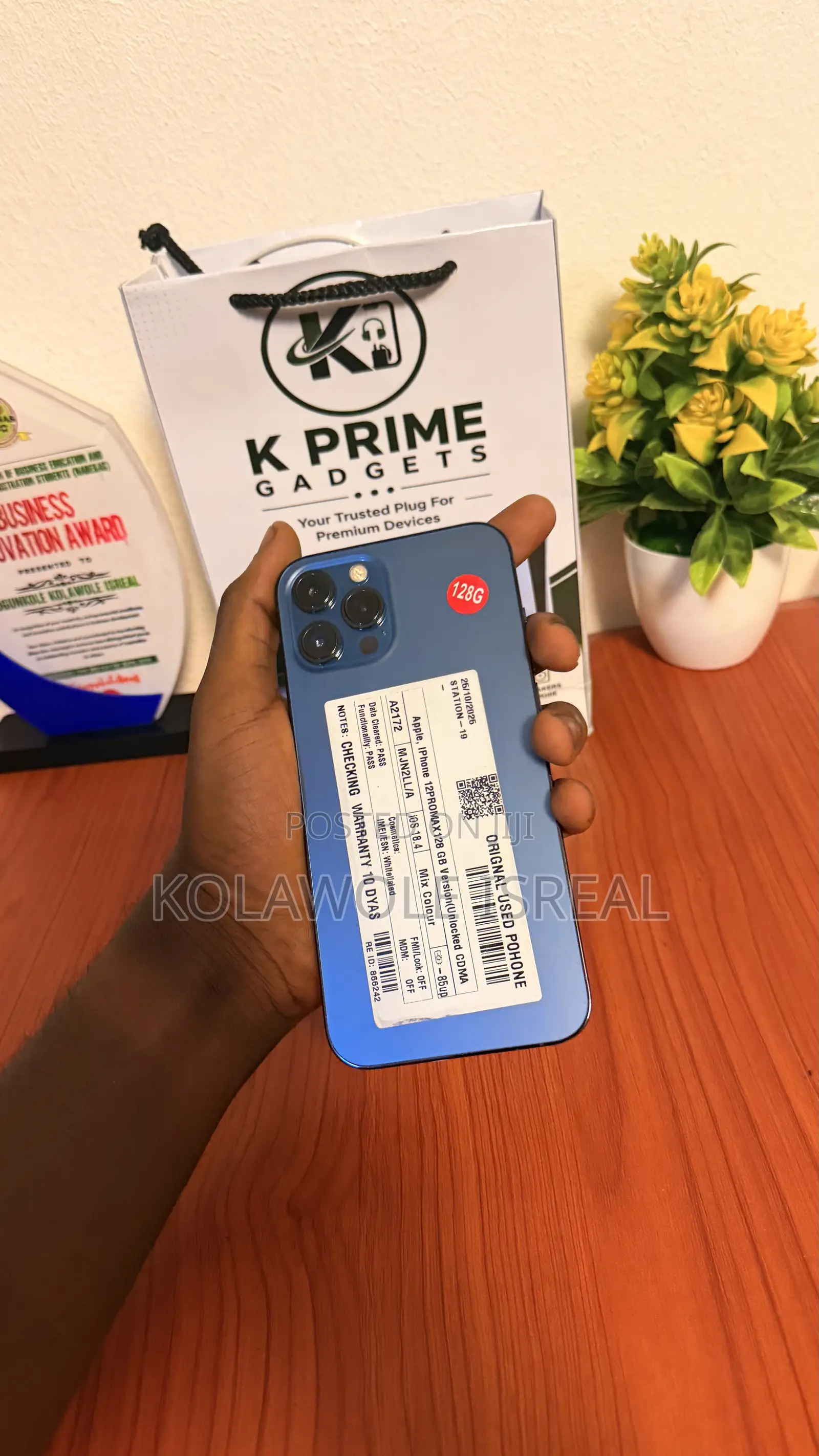 Apple iPhone 12 Pro Max 128 GB Blue