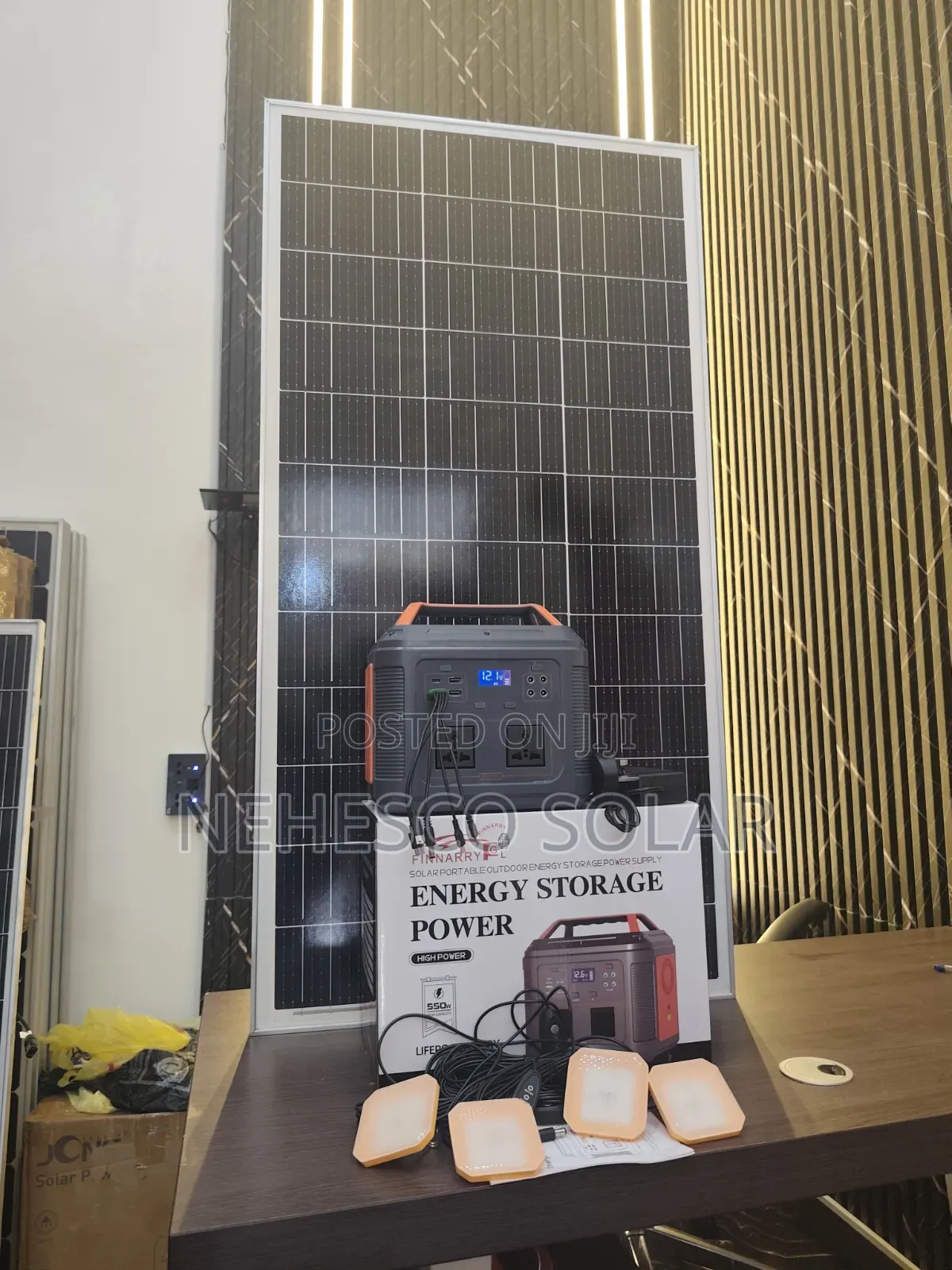550W Solar Generator With 150W Solar Panel – Reliable Power Anytime