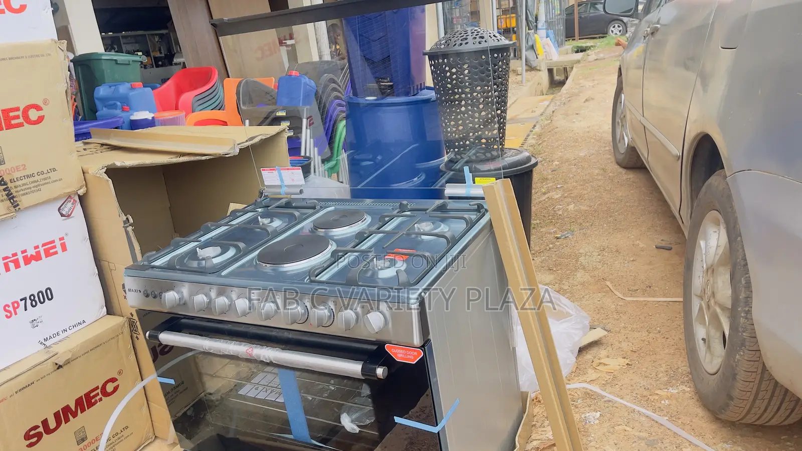 Nexus 4 + 2 Oven Gas Cooker (4 Gas, 2 Electric Cooker)