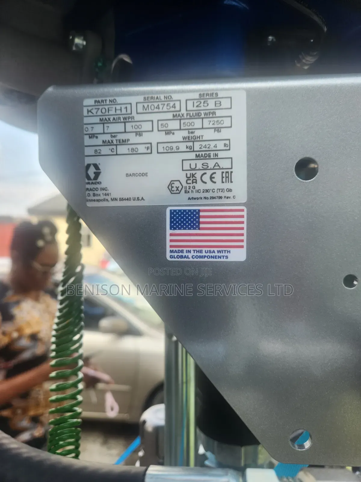 Graco King XL70-180 Airless Spray Machine