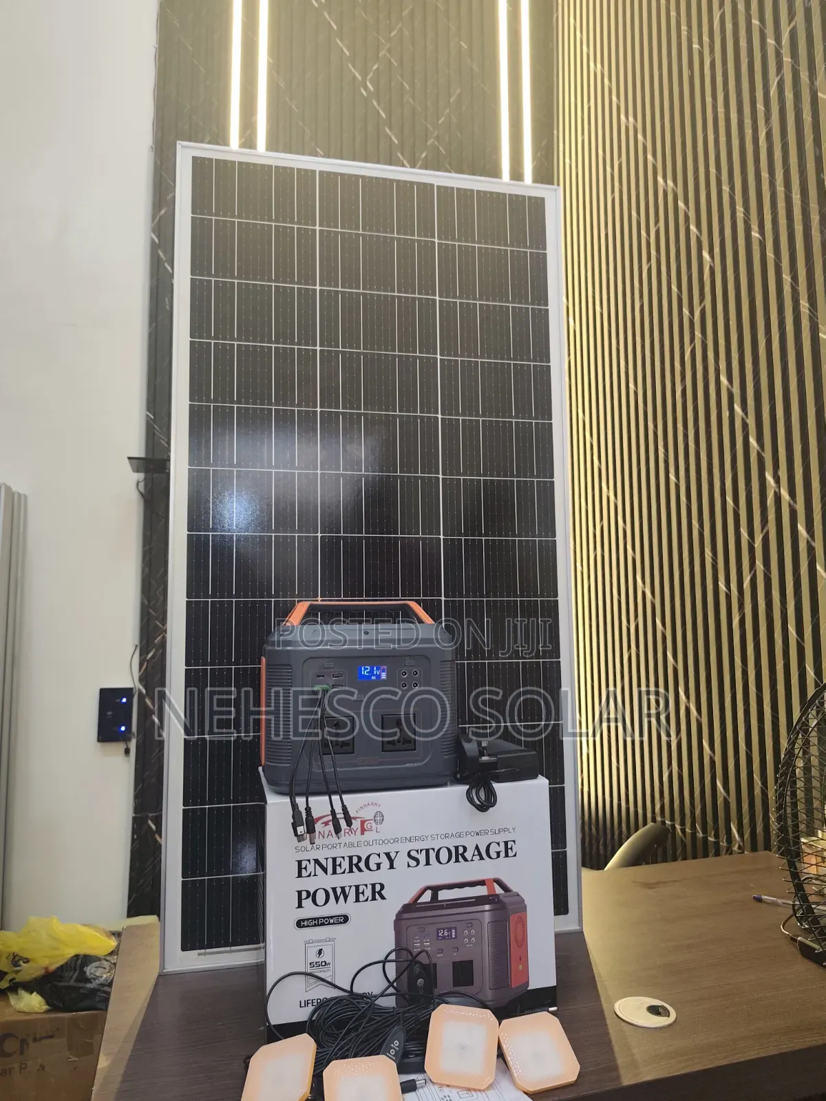 Solar Generator With Fast Charging 150W Solar Panel Included