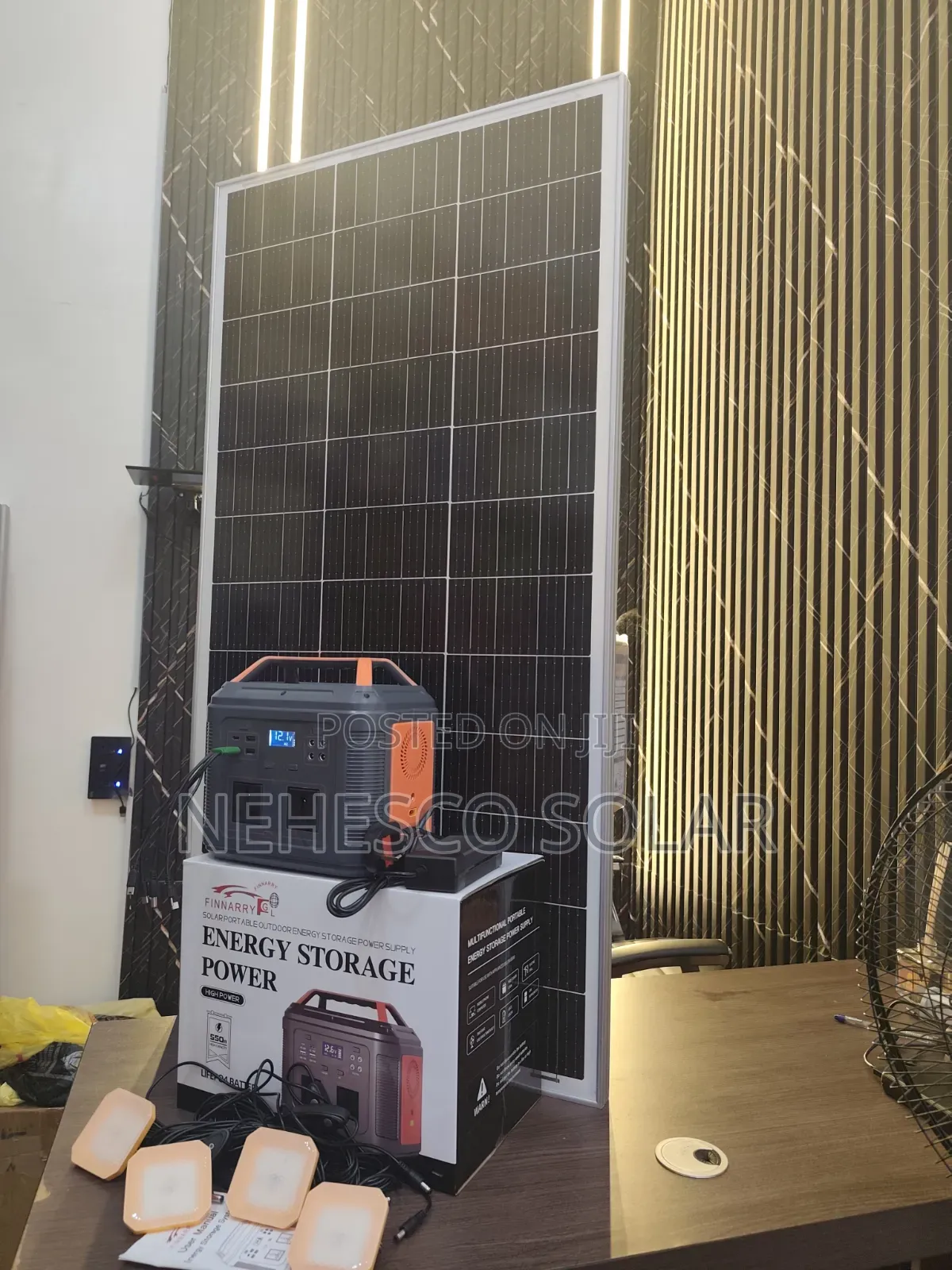 Never Stay in Darkness – 550W Solar Generator Available