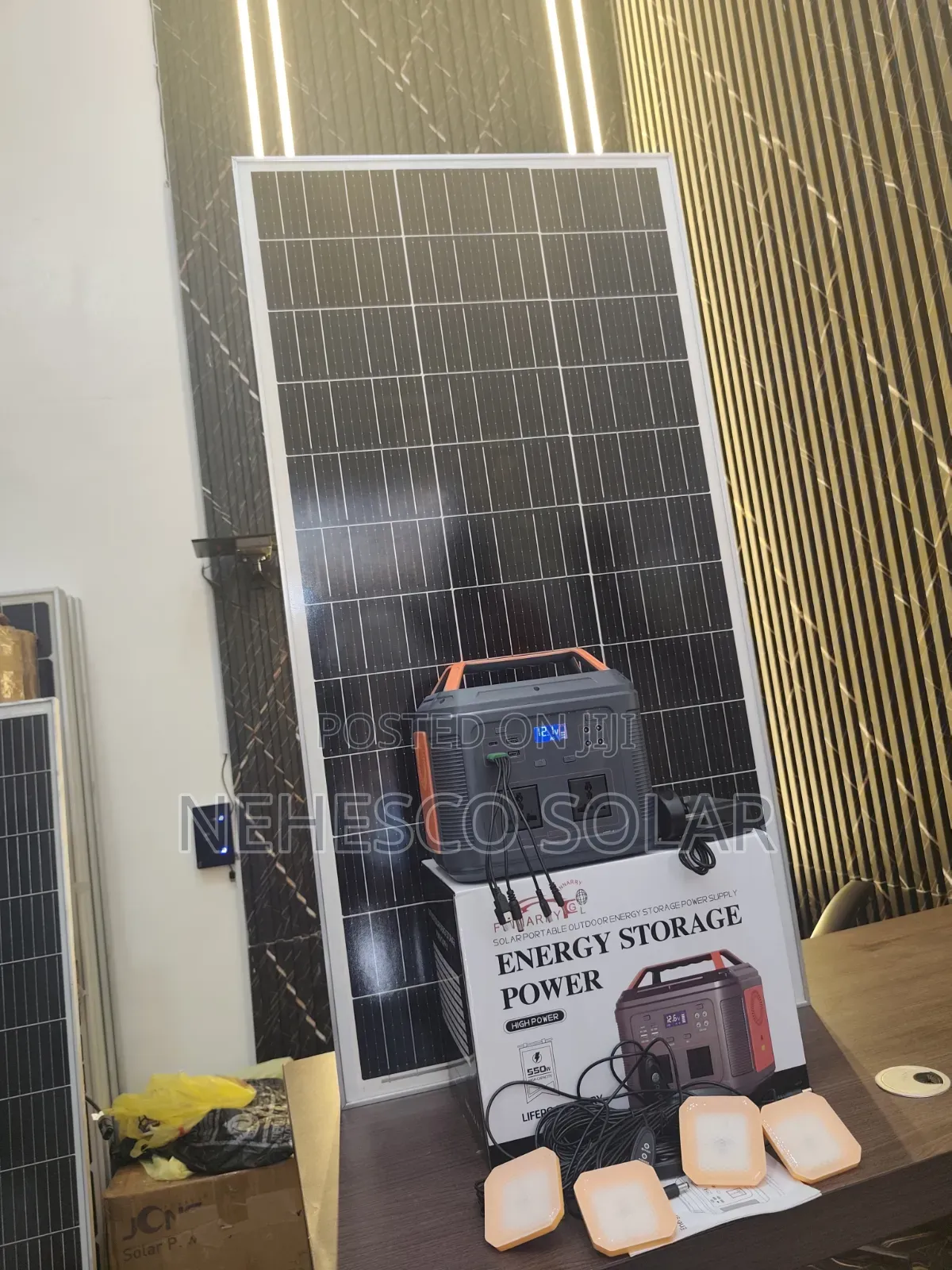 Never Stay in Darkness – 550W Solar Generator Available