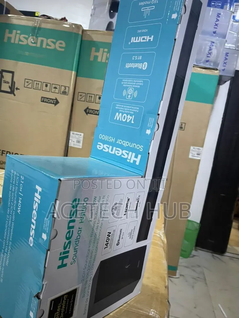 Hisense 140W Soundbar – Powerful Home Audio