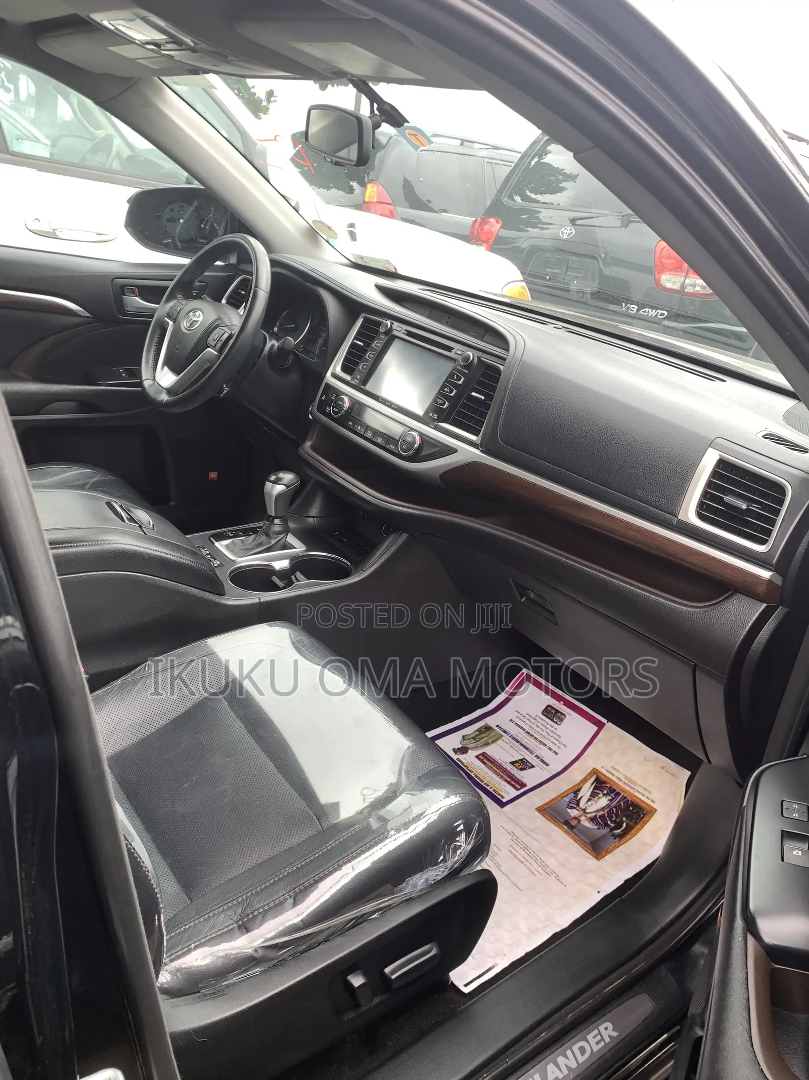 Toyota Highlander Limited Platinum V6 4x4 (3.5L 6cyl 6A) 2016 Black