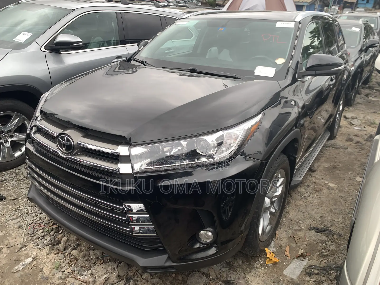 Toyota Highlander Limited Platinum V6 4x4 (3.5L 6cyl 6A) 2016 Black