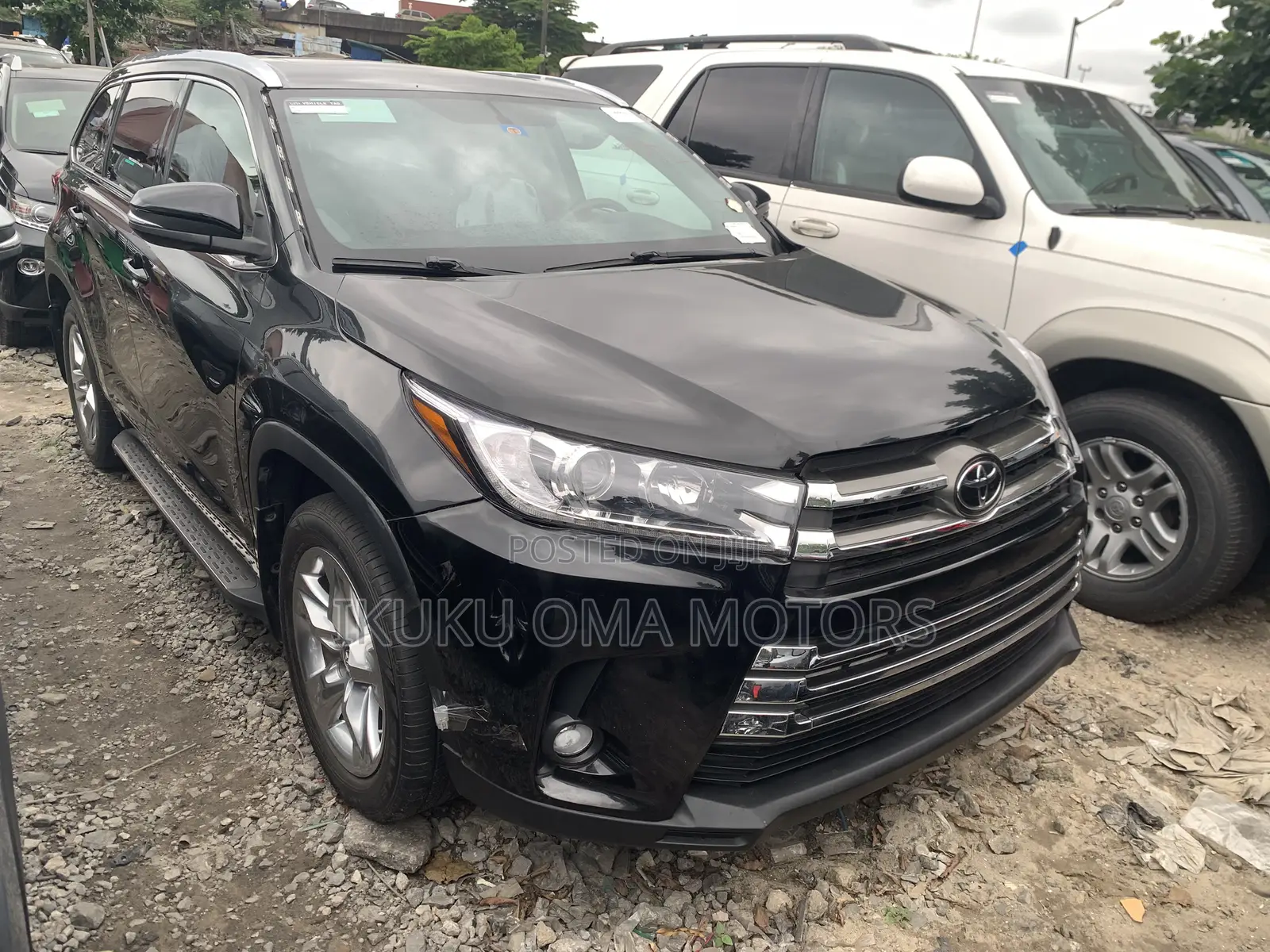 Toyota Highlander Limited Platinum V6 4x4 (3.5L 6cyl 6A) 2016 Black