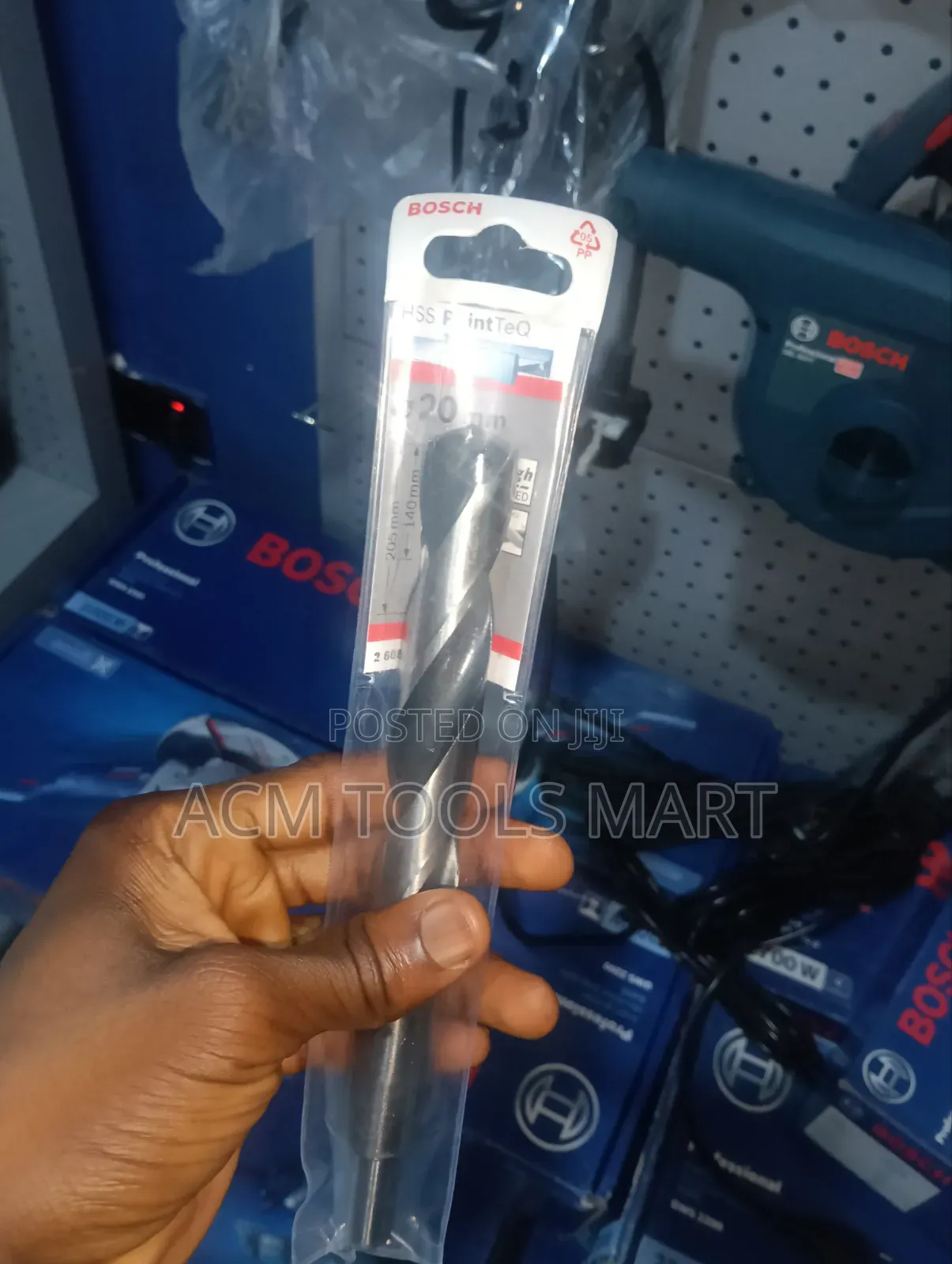 Bosch PointTeQ HSS Twist Drill Bit 20mm | High-Speed Steel Metal