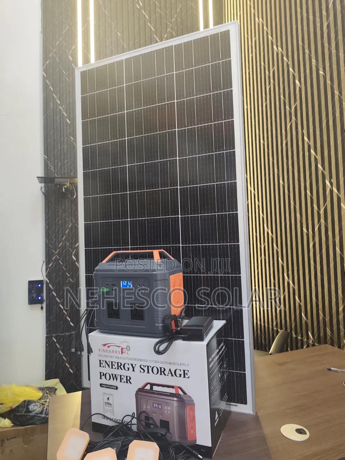 Strong 550W Solar Generator for Everyday Backup Power