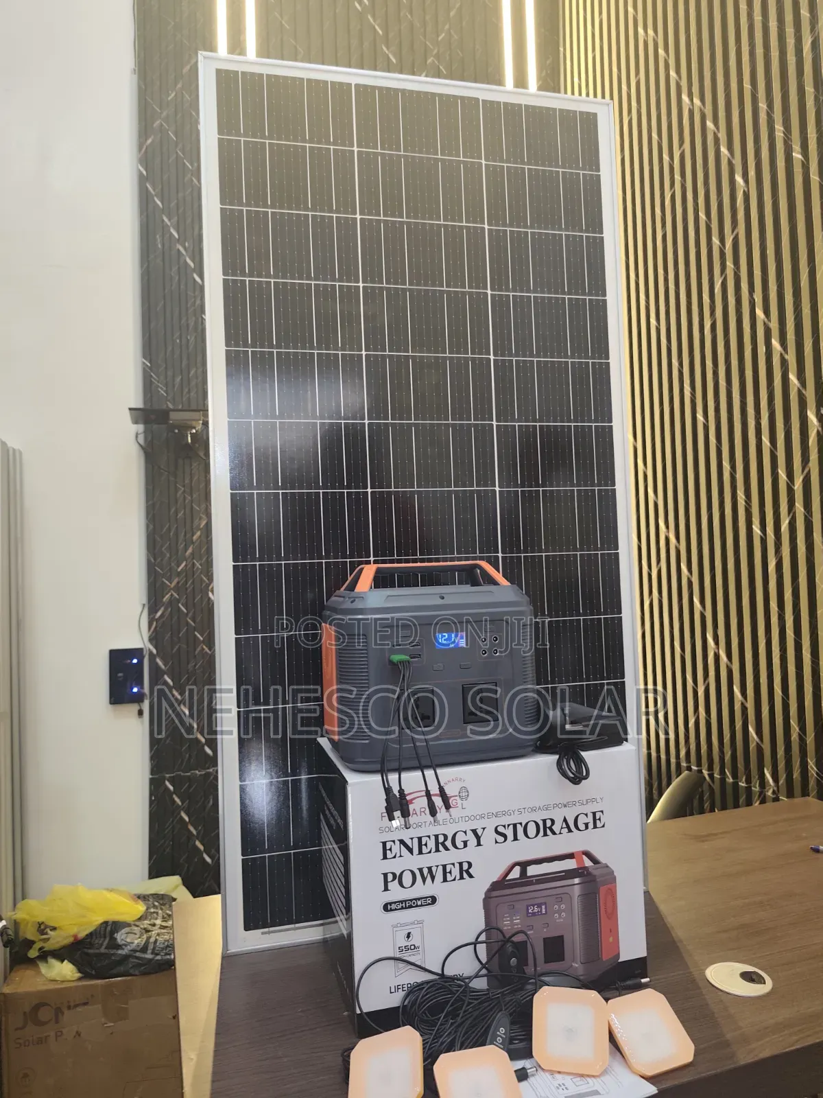 Strong 550W Solar Generator for Everyday Backup Power