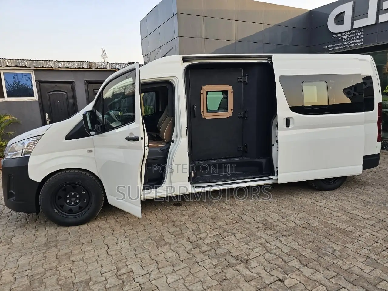 Bulletproof Toyota Hiace Bus - Abuja Rental