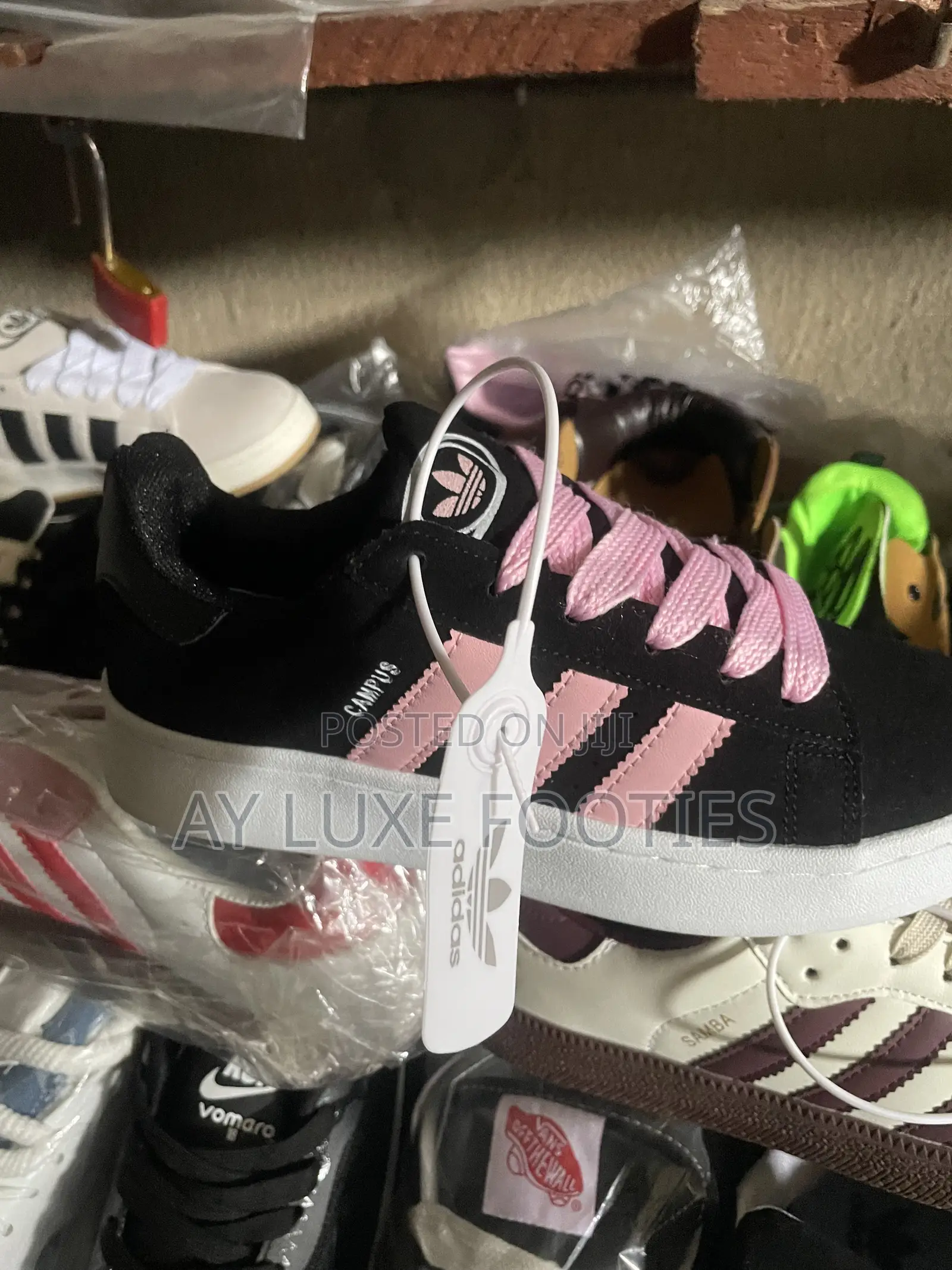 Black Adidas Campus